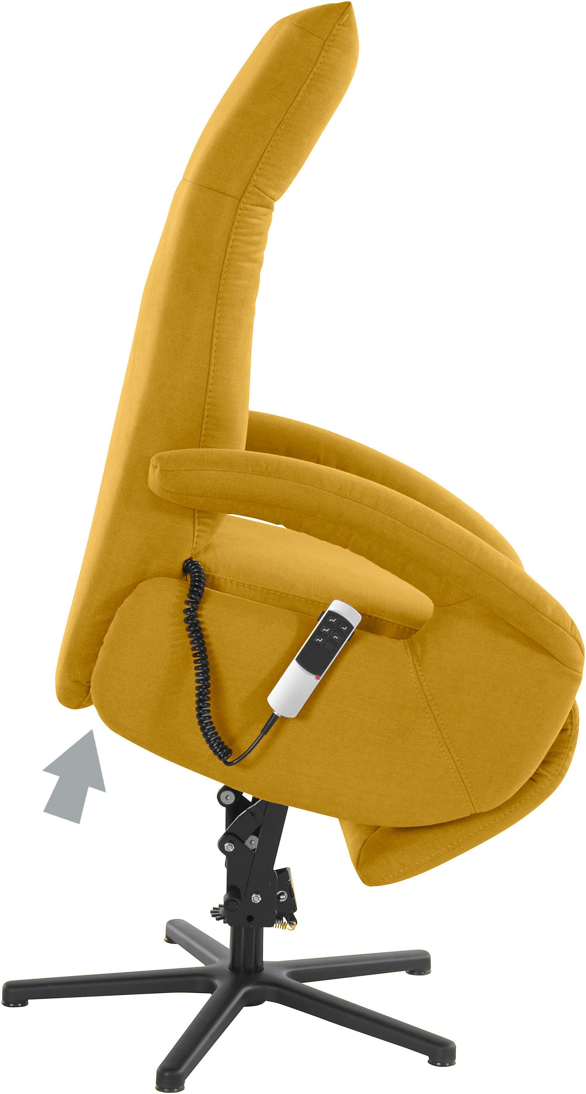 sit&more Relaxfauteuil Tycoon naar keuze handmatig, met twee motoren of met accu of met 2 motoren