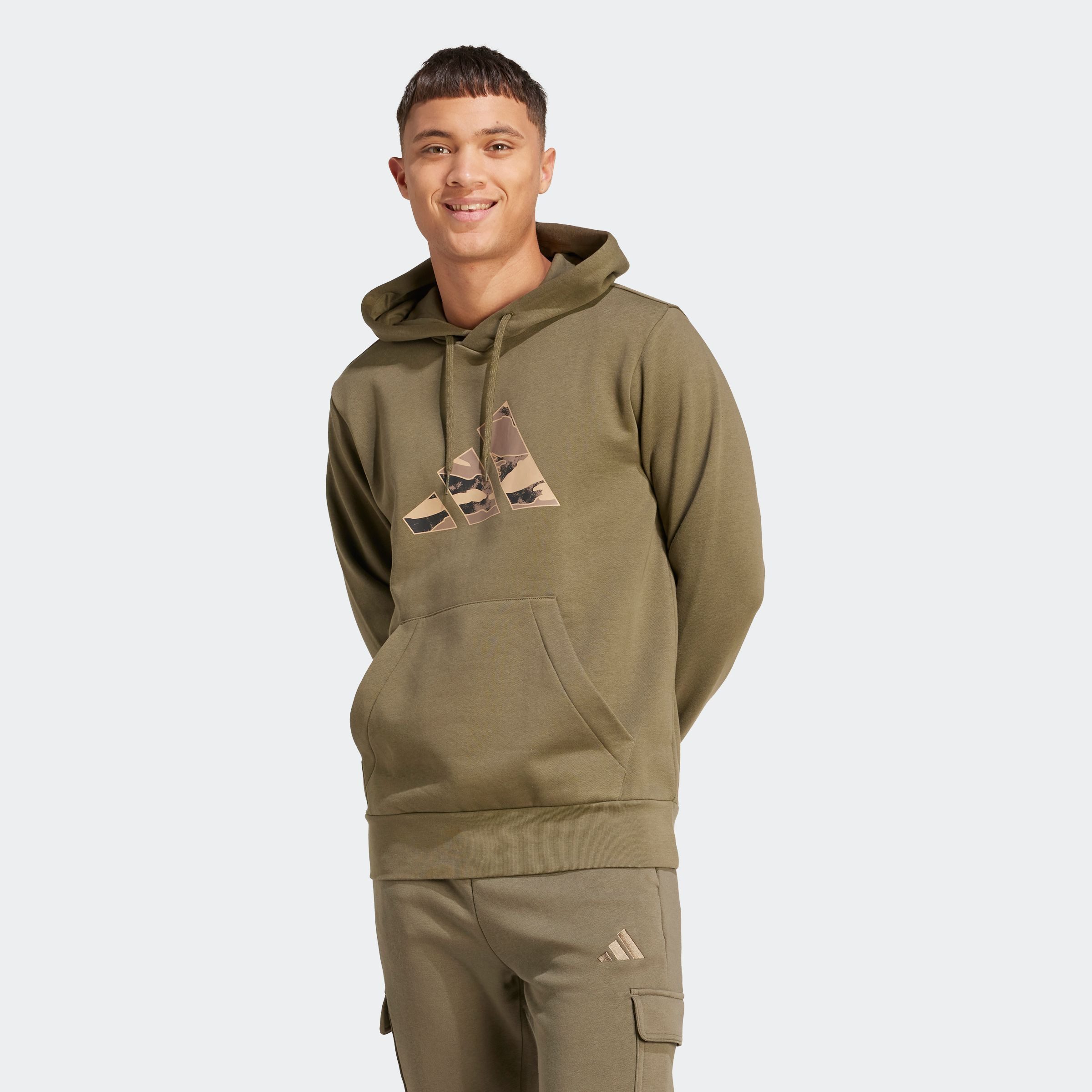 adidas Sportswear Hoodie M CAMO 3B HD