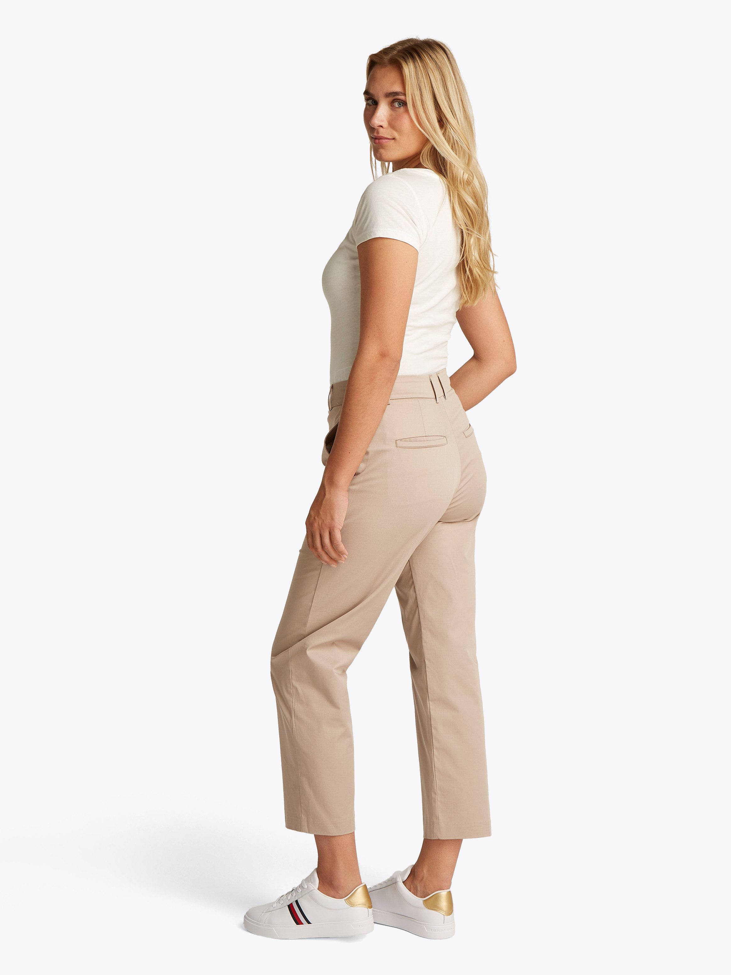 Tommy Hilfiger Chino met persplooien