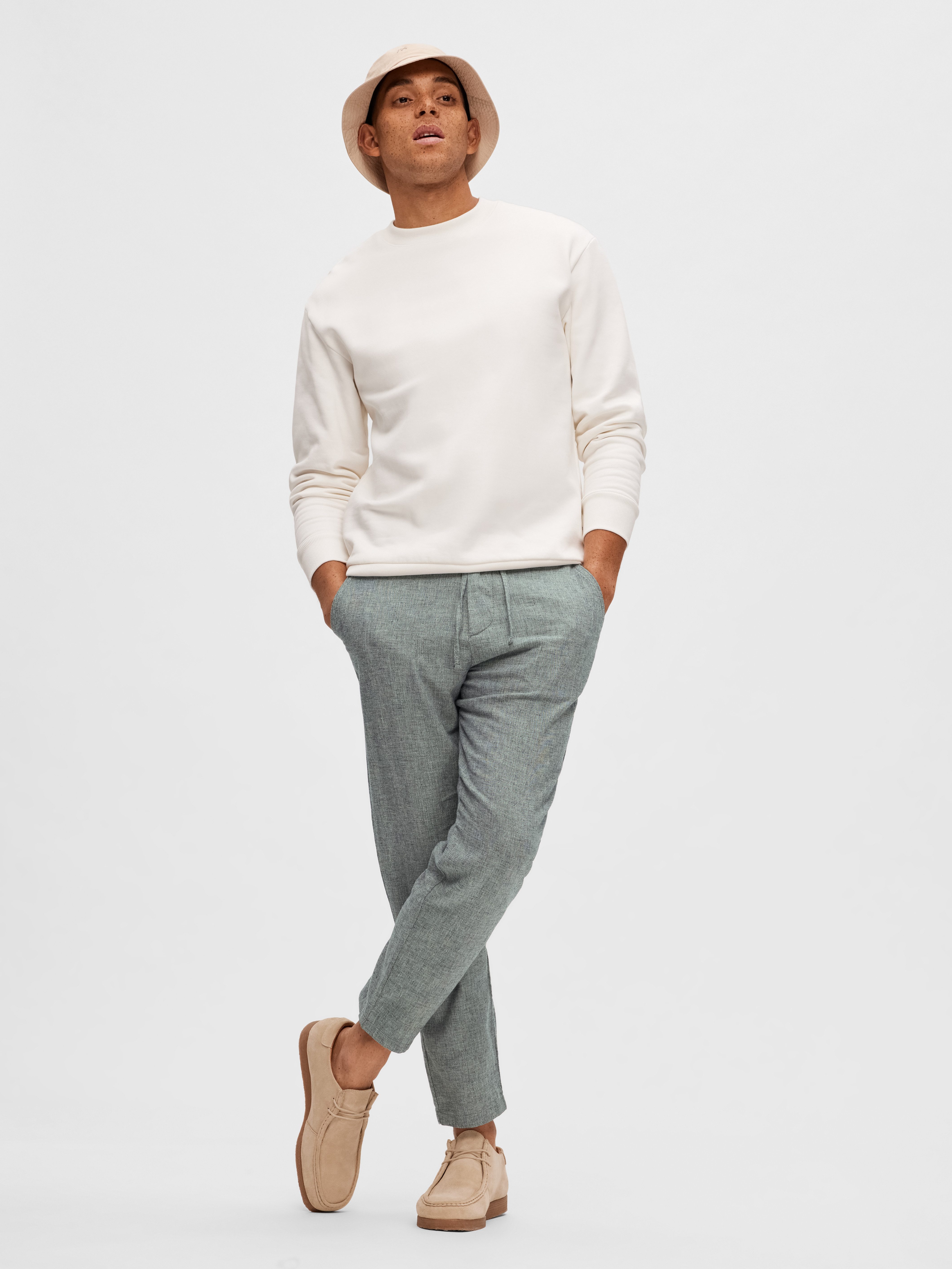 SELECTED HOMME Chino SLH172-SLIMTAPE BRODY LINEN PANT NOOS