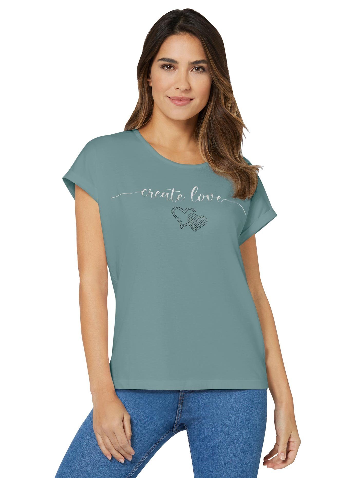 Classic Basics Shirt met ronde hals (1-delig)