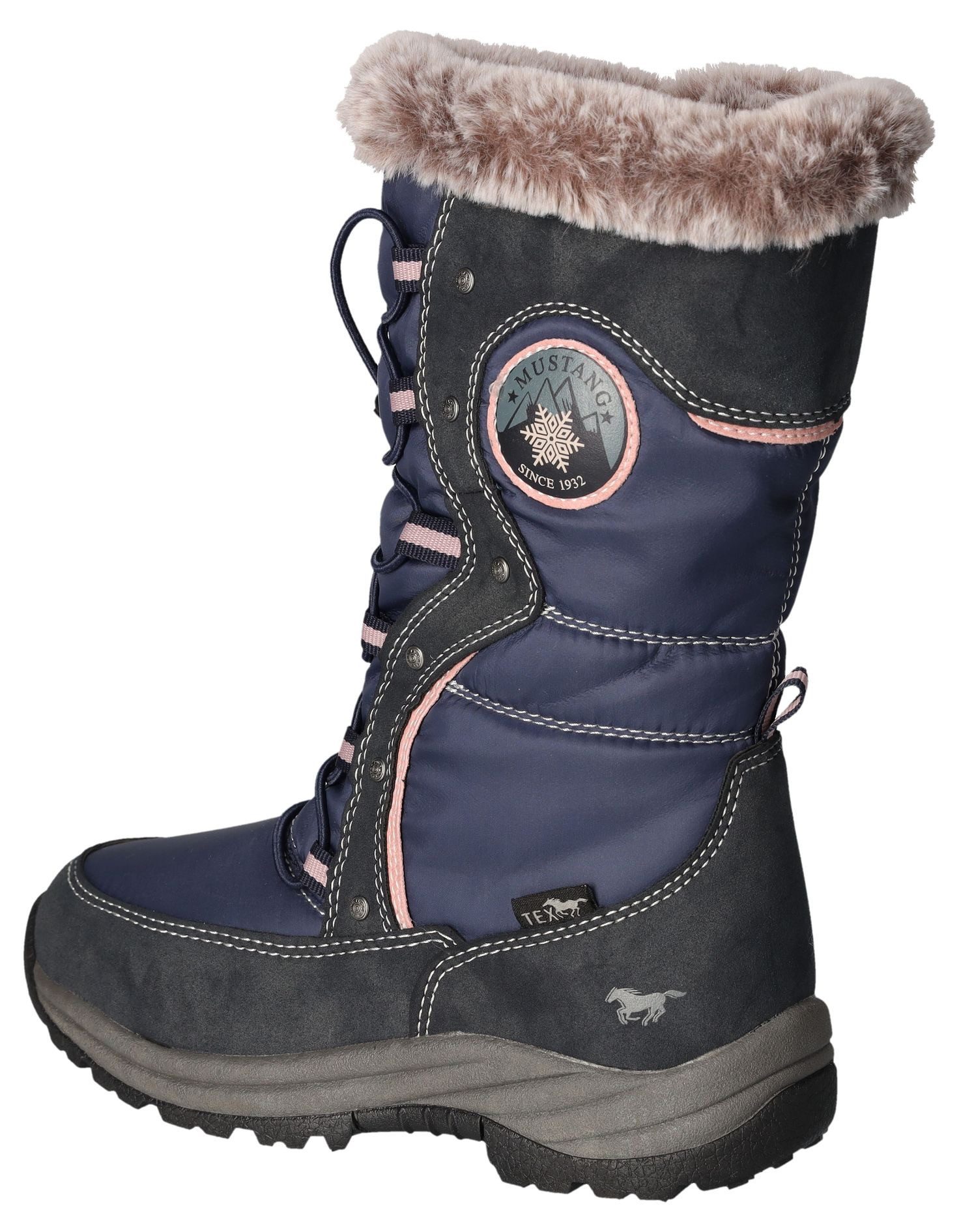 Mustang Shoes Winterlaarzen sneeuwlaarzen, outdoorlaarzen in comfortabele breedte