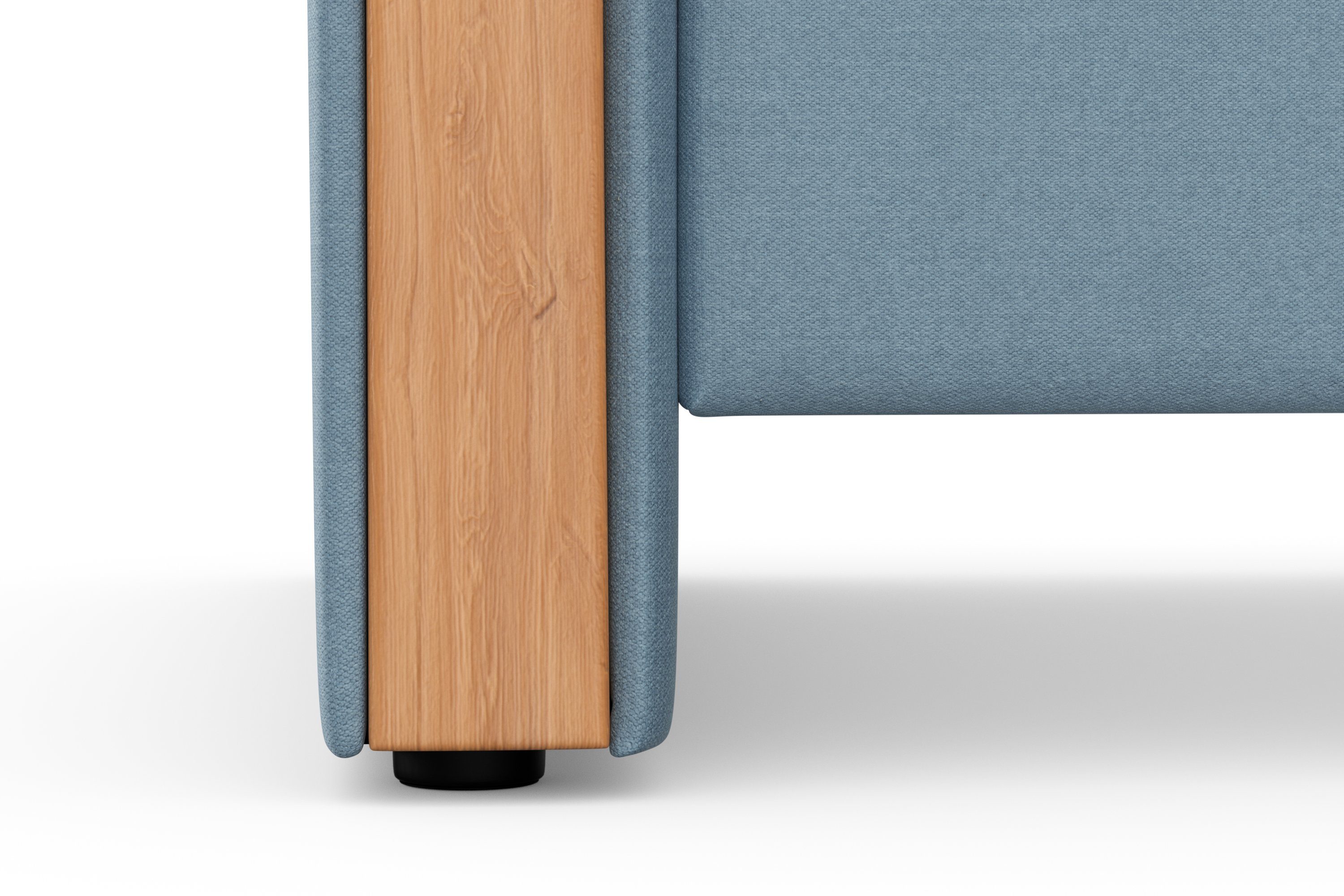 Home affaire 2-zitsbank Dangast Verstelbare hoofdsteun, houten frontlijsten, naar keuze ook in Easy clean bekleding