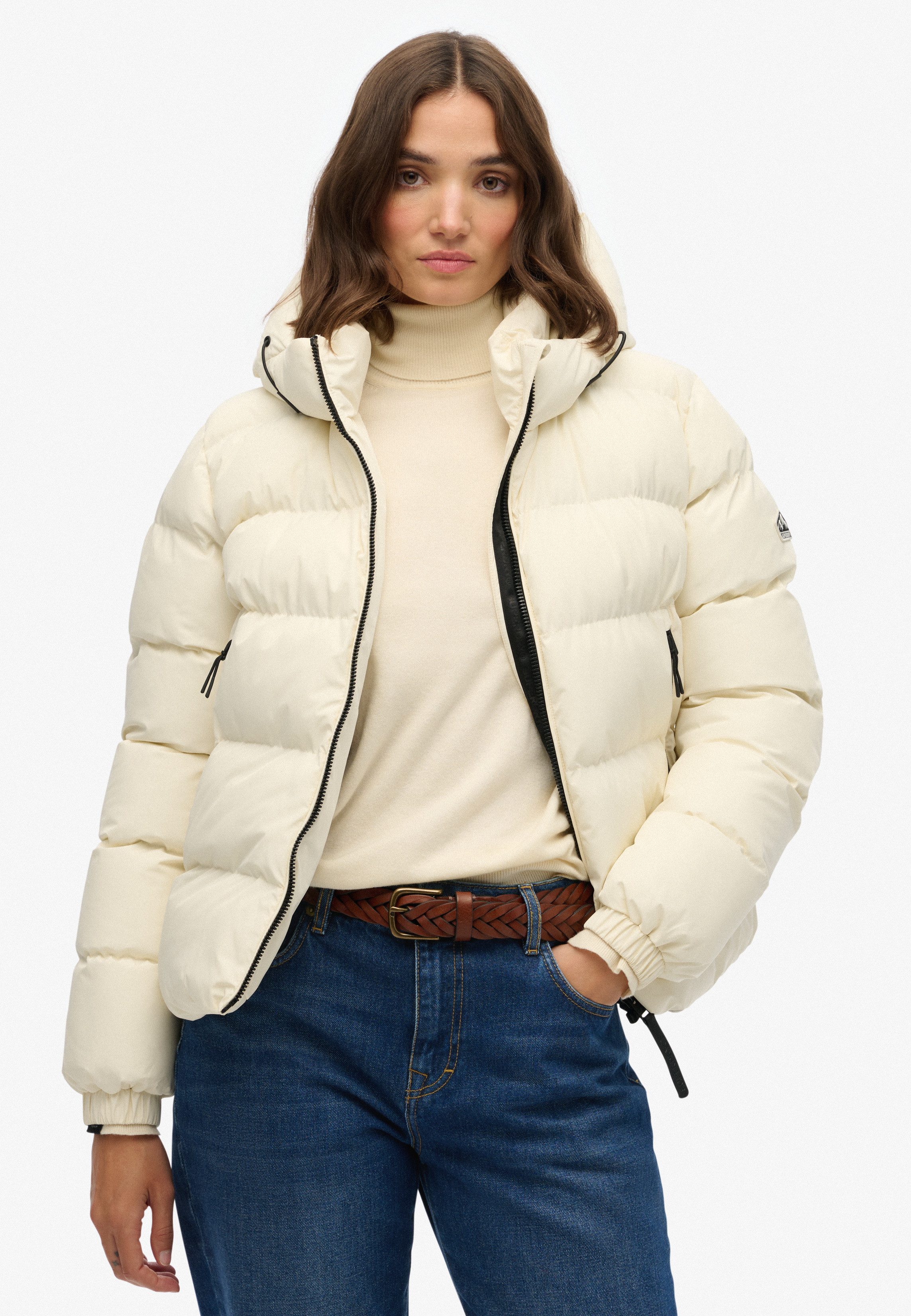Superdry Gewatteerde jas HOODED SPORTS PUFFER JACKET