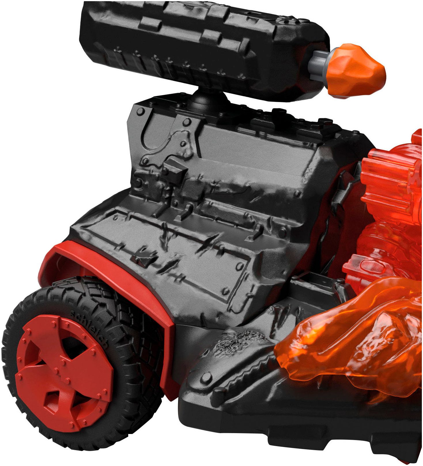 Schleich® Speelgoedauto ELDRADOR® CREATURES, Lava Düsenjet Fahrzeug mit Mini Cretaure (42663)