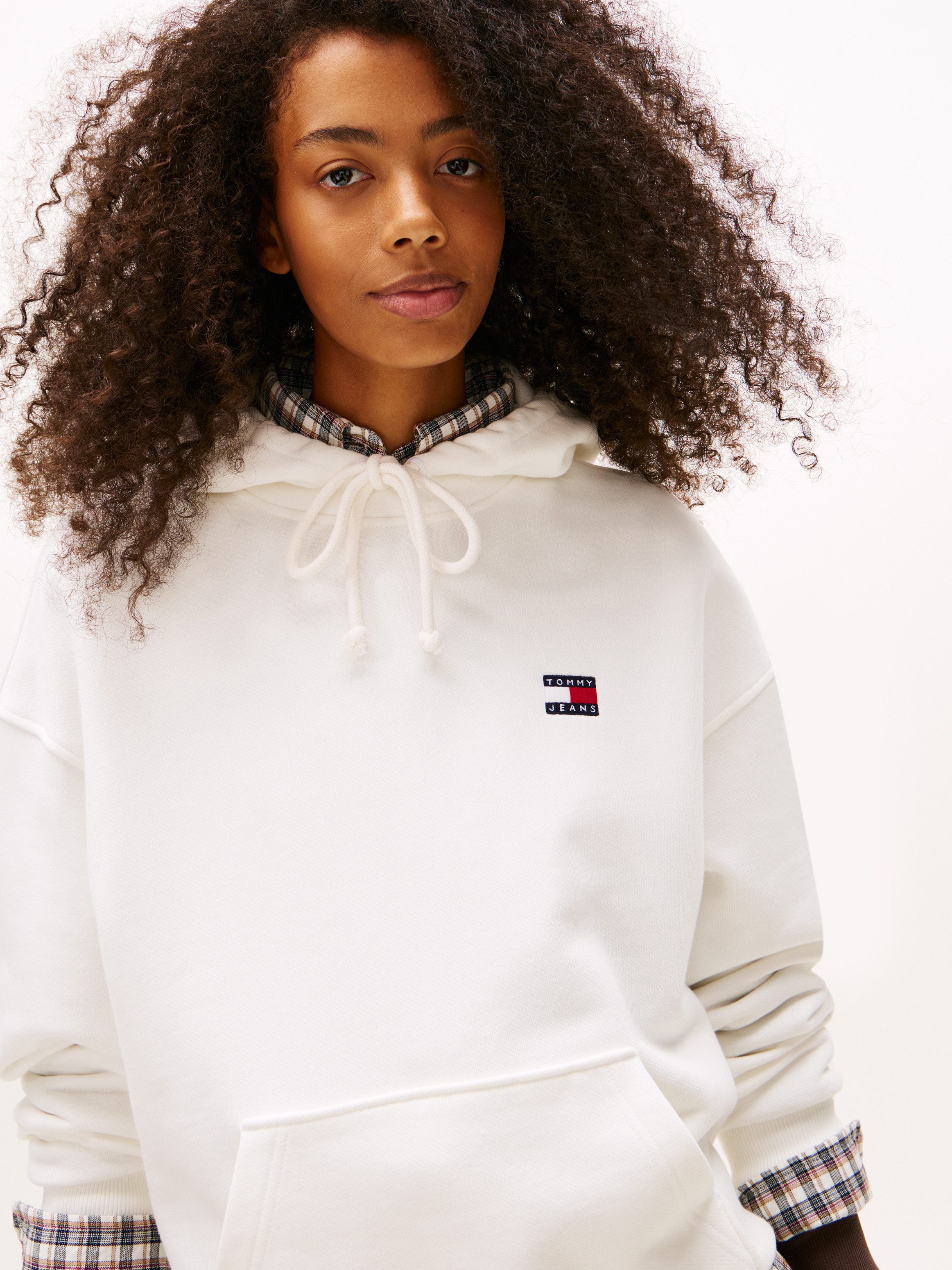 TOMMY JEANS Hoodie TJW BXY BADGE HOODIE EXT