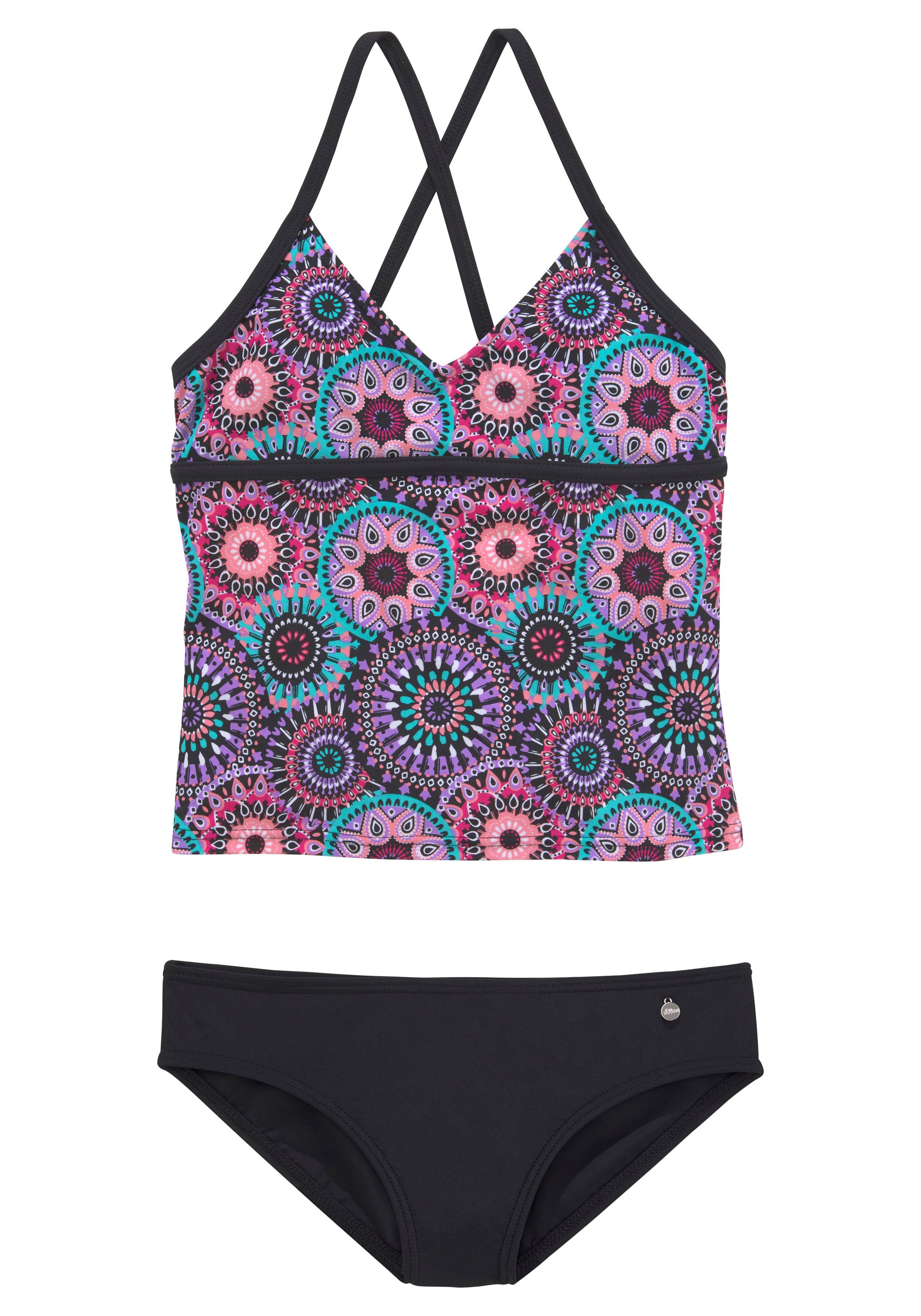 s.Oliver RED LABEL Beachwear Tankini met coole print