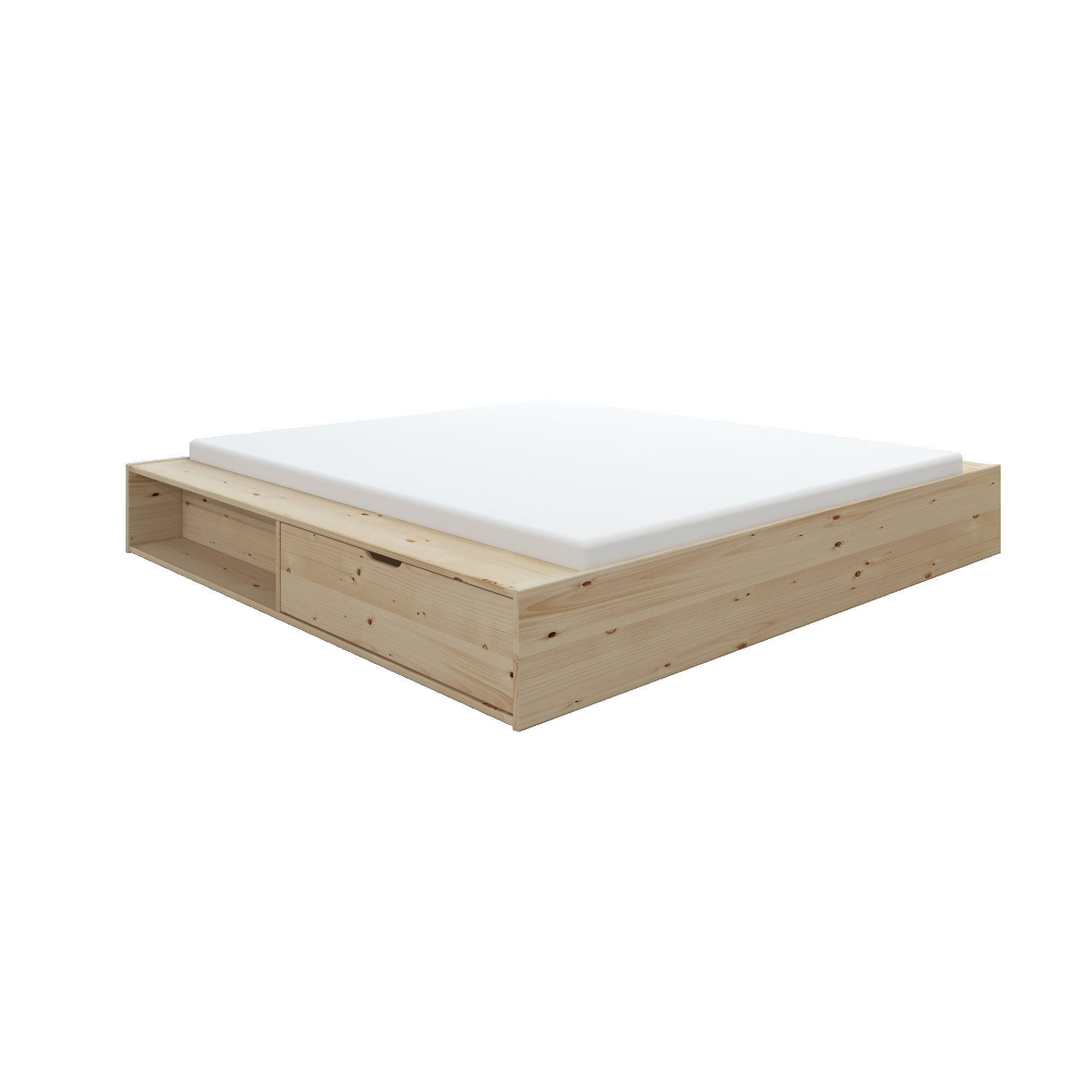 Home affaire Massief houten ledikant Erno, OTTO's Choice, opbergbed, futonbed, 275KG belastbaar
