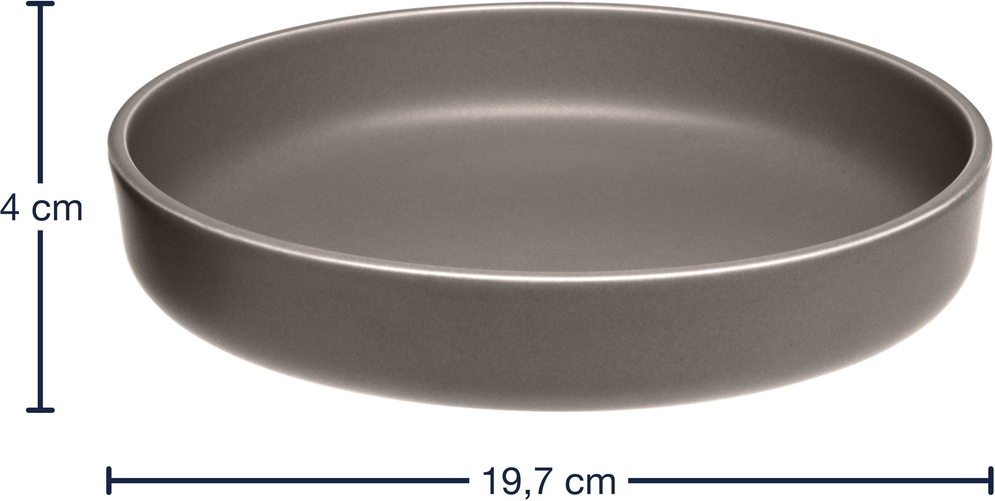 LEONARDO Bordenset Soepbord ROMA, Keramiekbord, ca. 20 cm(set, 6-delig)