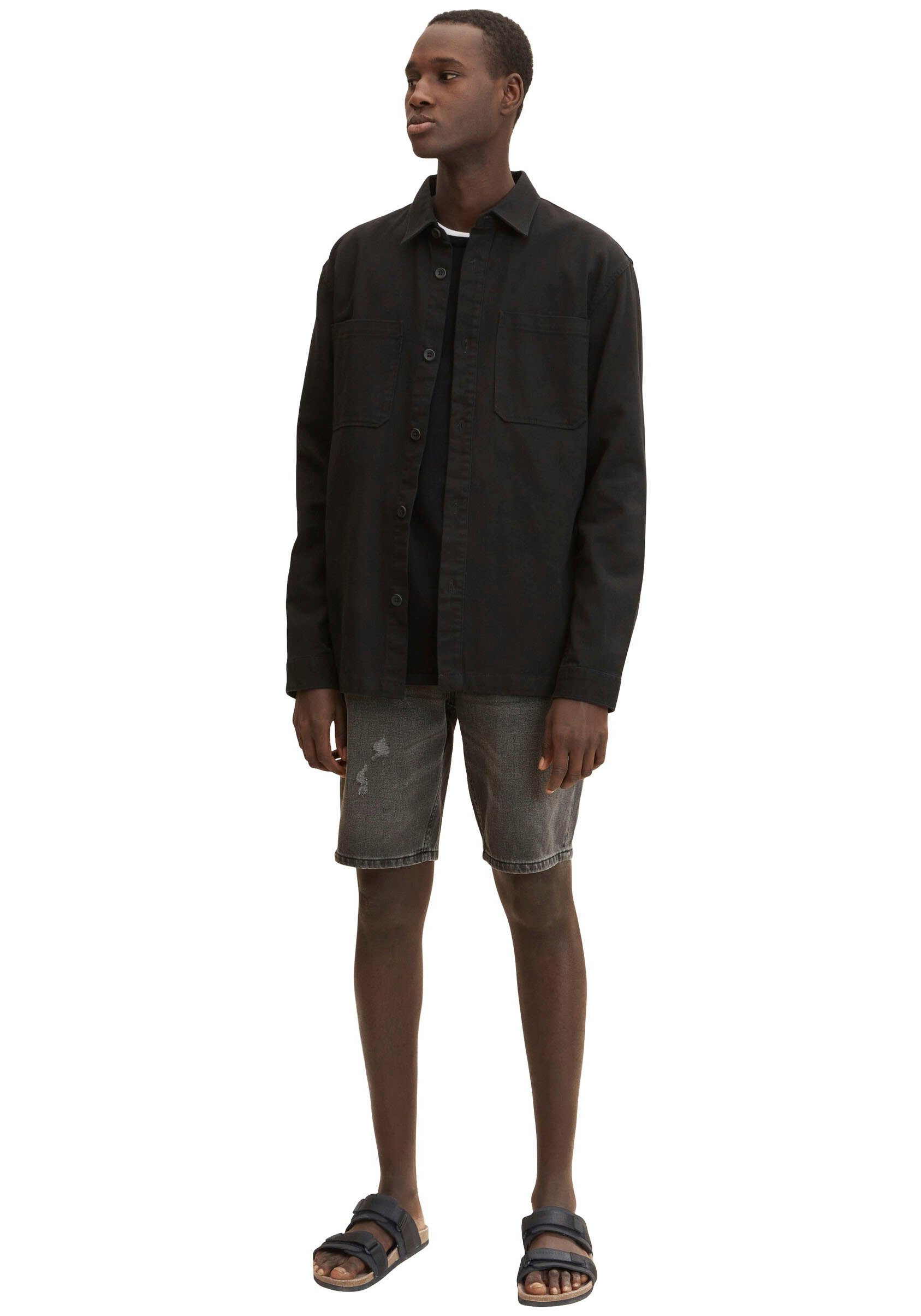Tom Tailor Denim Gebreide trui Tom Tailor Denim herentrui met ronde hals