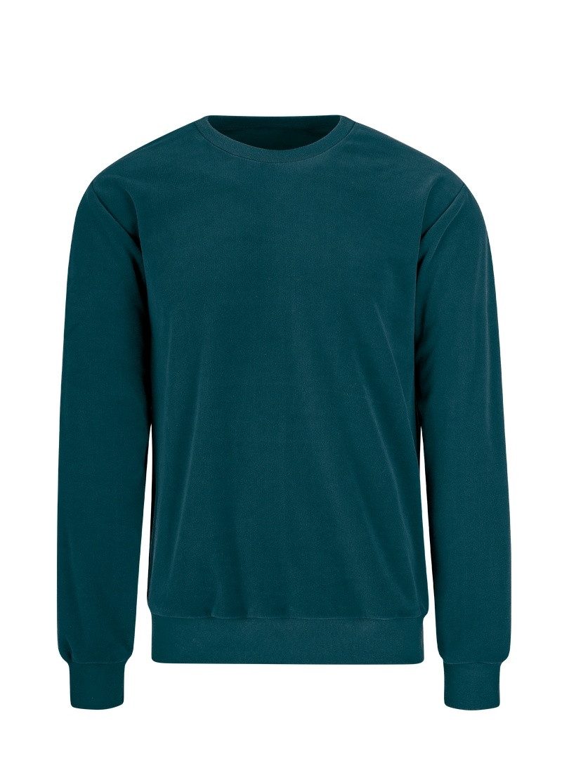 Trigema Sweatshirt TRIGEMA Nicki-shirt