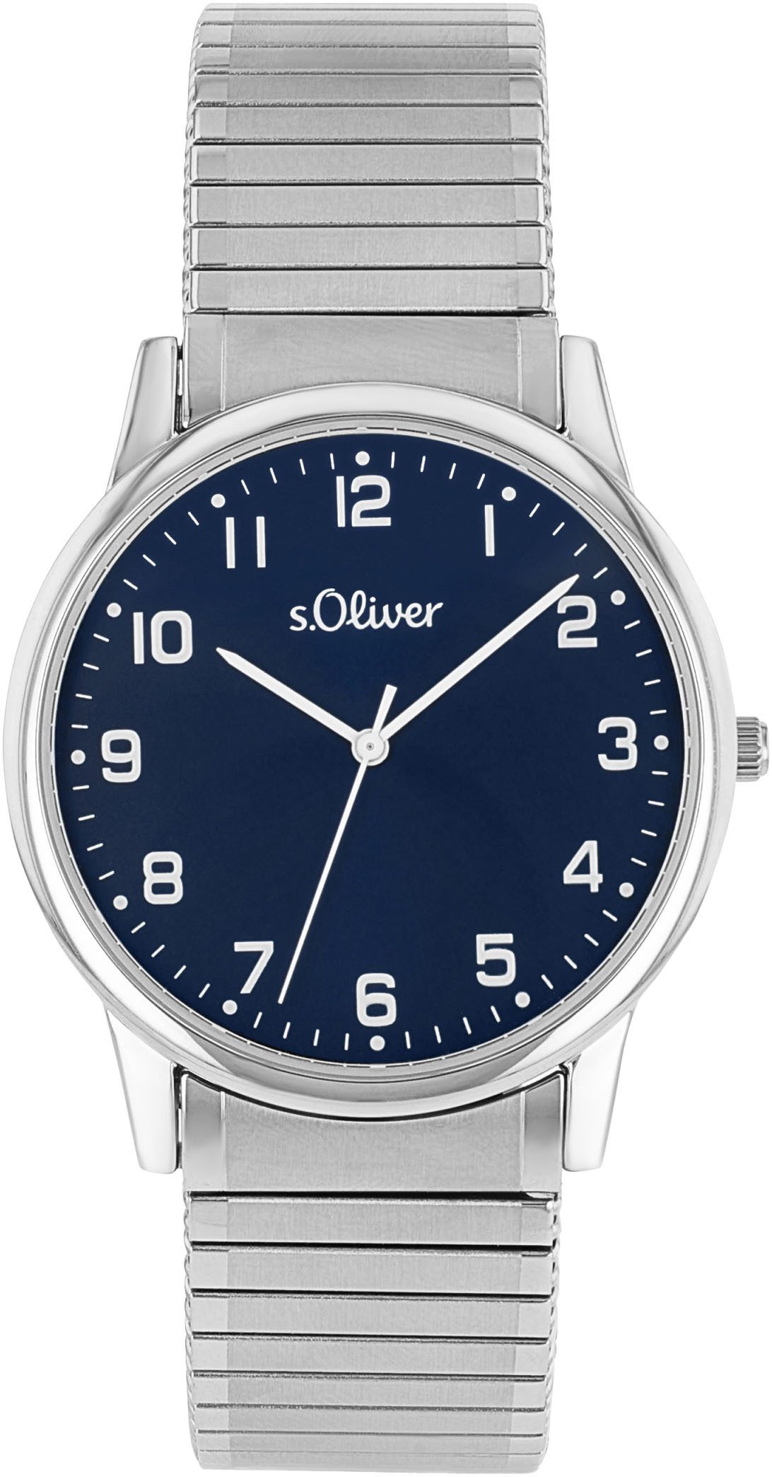 s.Oliver Kwartshorloge Horloge, dameshorloge, herenhorloge, stalen band, flexband, trekband