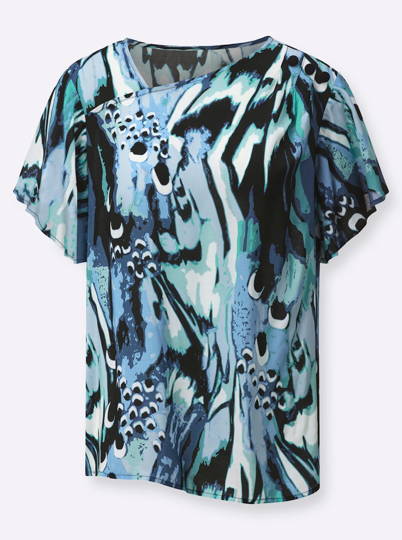 Creation L Gedessineerde blouse