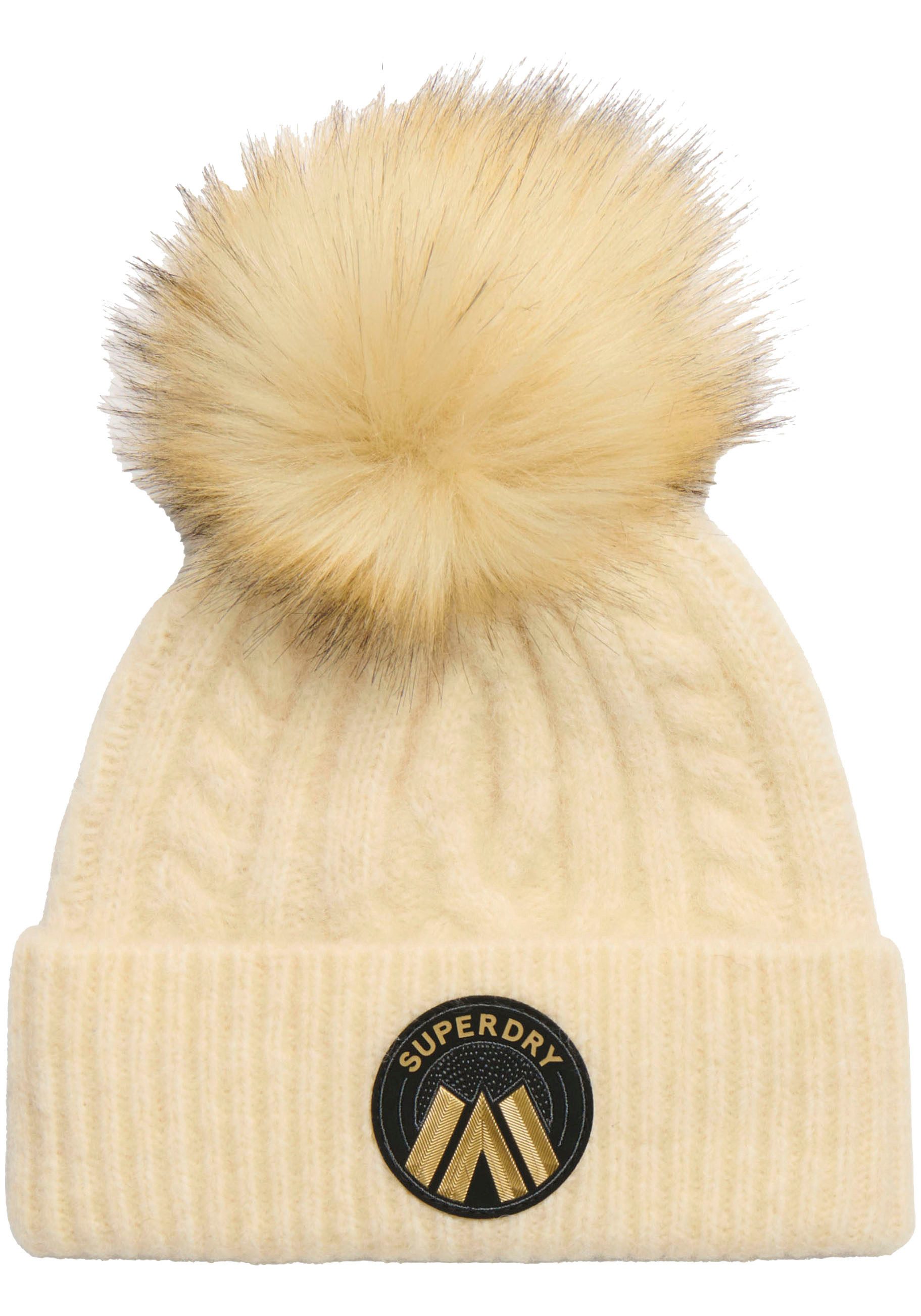 Superdry Beanie CABLE LUXE KNIT BEANIE HAT