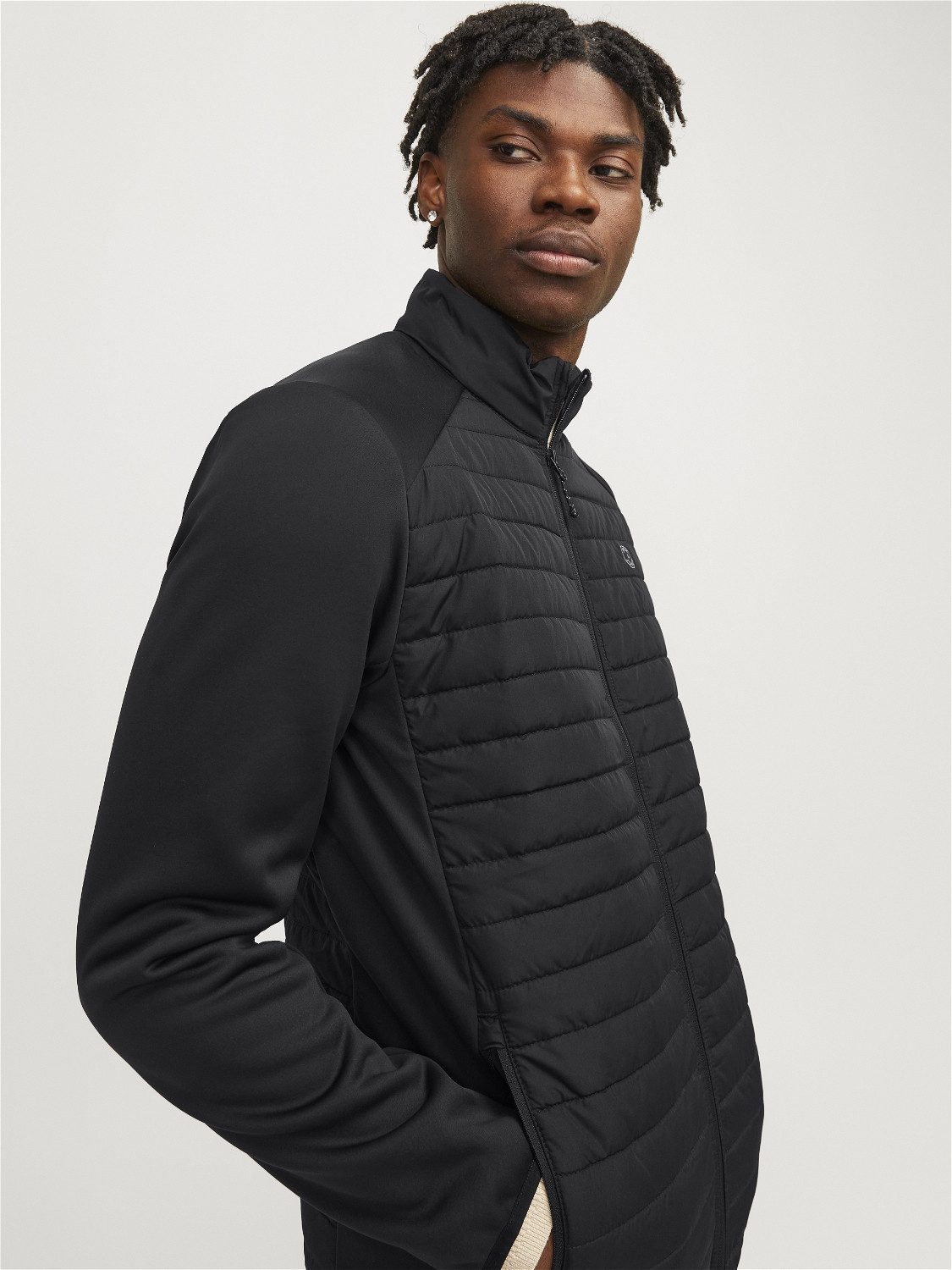 Jack & Jones Gewatteerde jas JJEMULTI QUILTED COLLAR NOOS