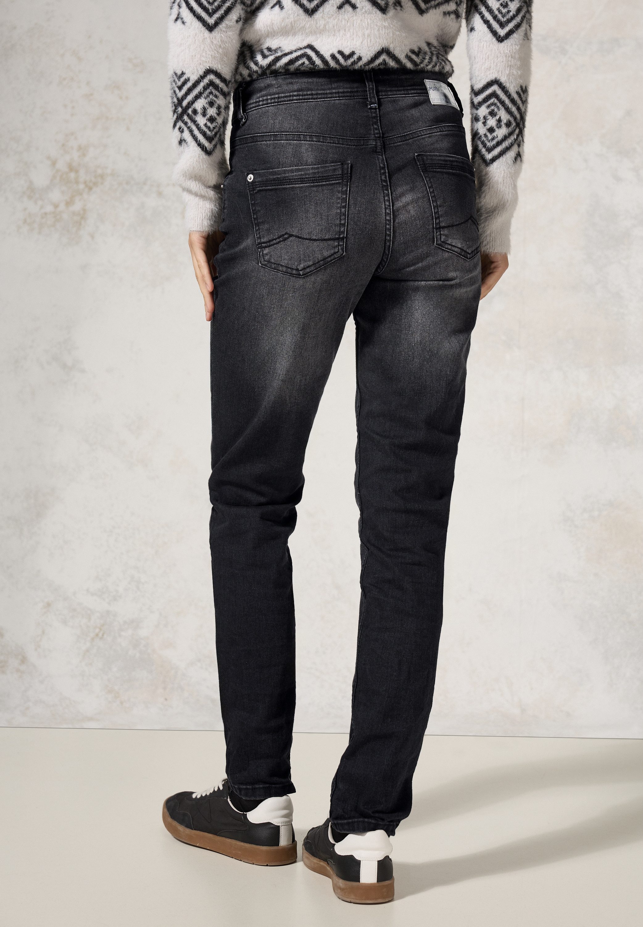 Cecil Slim fit jeans Toronto in five-pocketsstijl