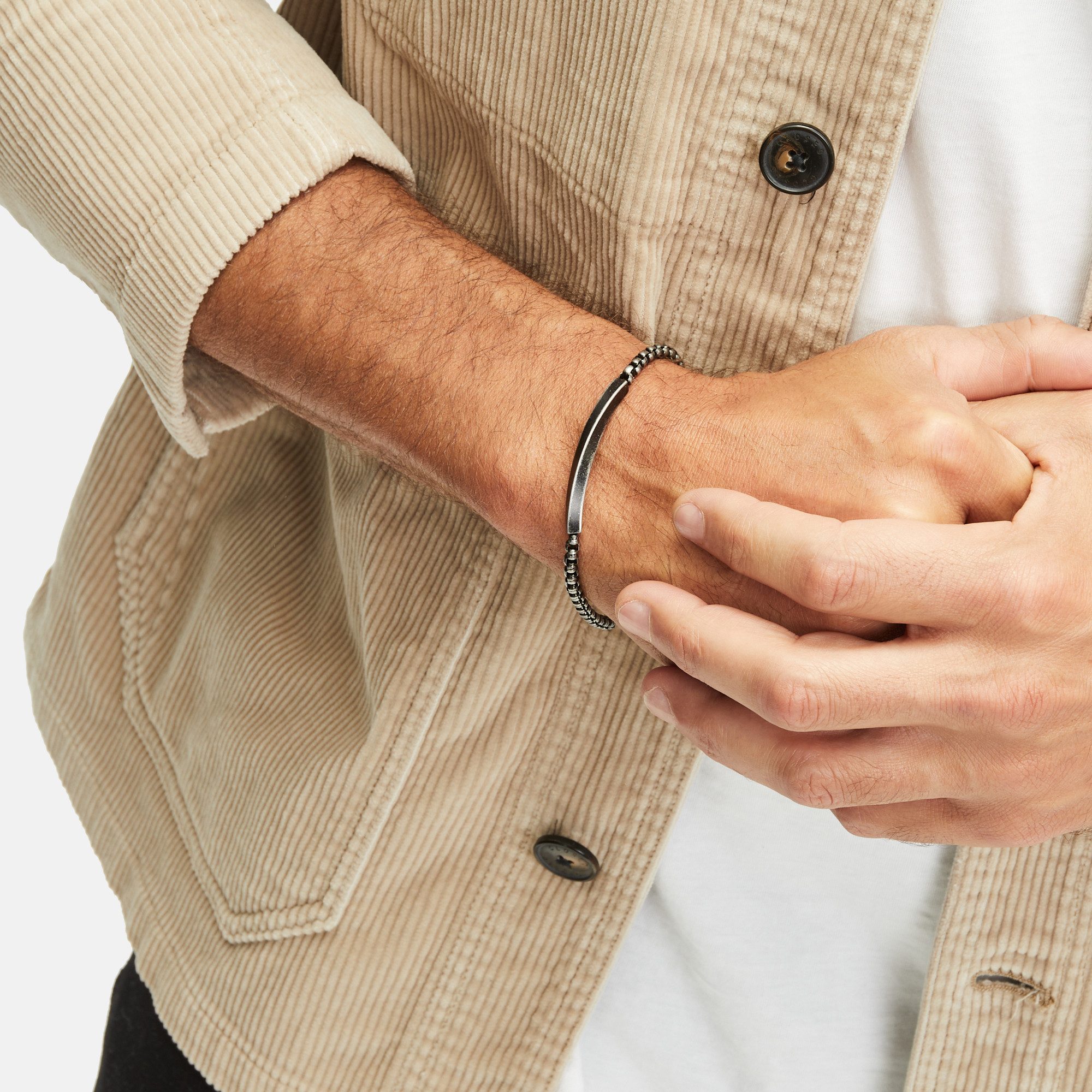 FYNCH-HATTON Armband Sieraden cadeau roestvrijstalen armband The Twist