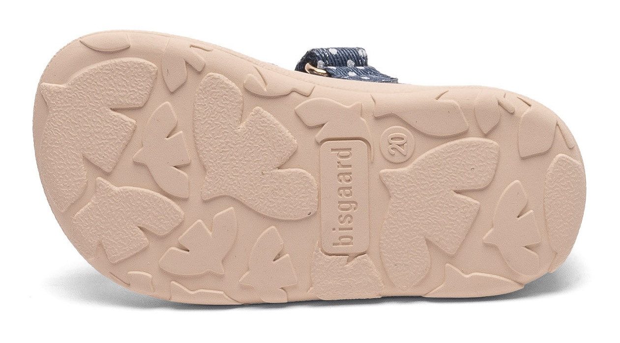 Bisgaard Pantoffels Barefoot ballet Breedte: normaal , ballerina, blote voeten schoen, klittenbandschoen, maat sjabloon om te downloaden