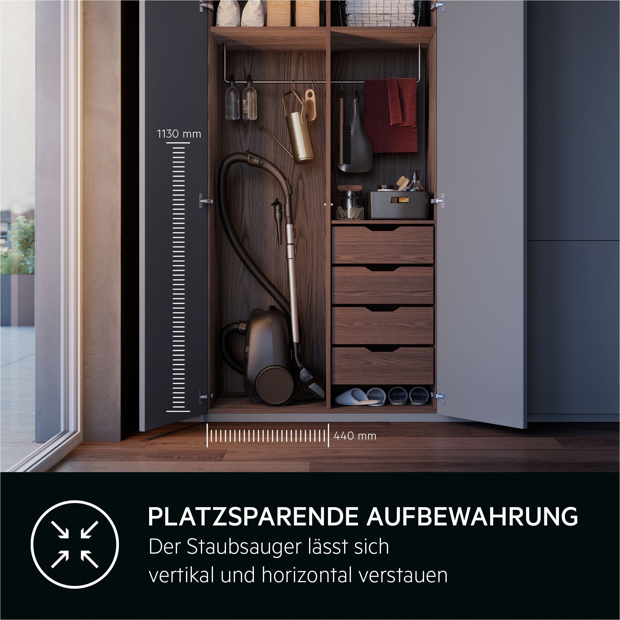 AEG Stofzuiger CLEAN 6000, hoge zuigkracht, incl. extra spuitmonden, 65% gerecycled kunststof