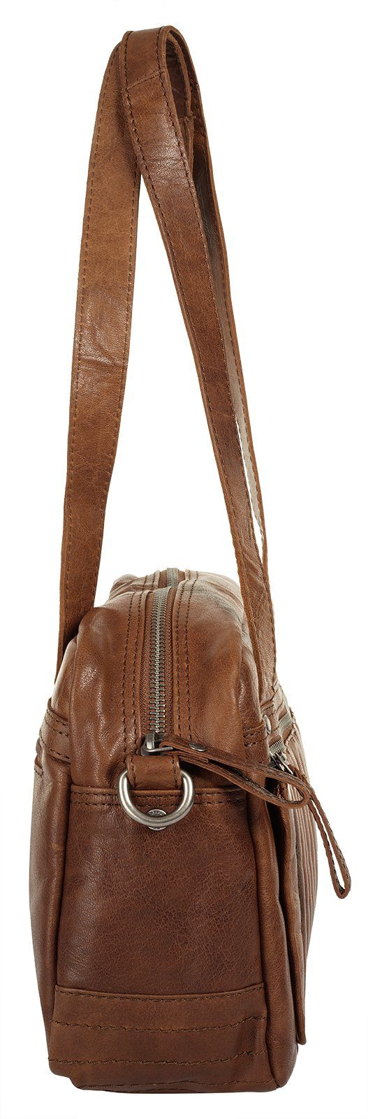 Spikes & Sparrow Tas echt leder