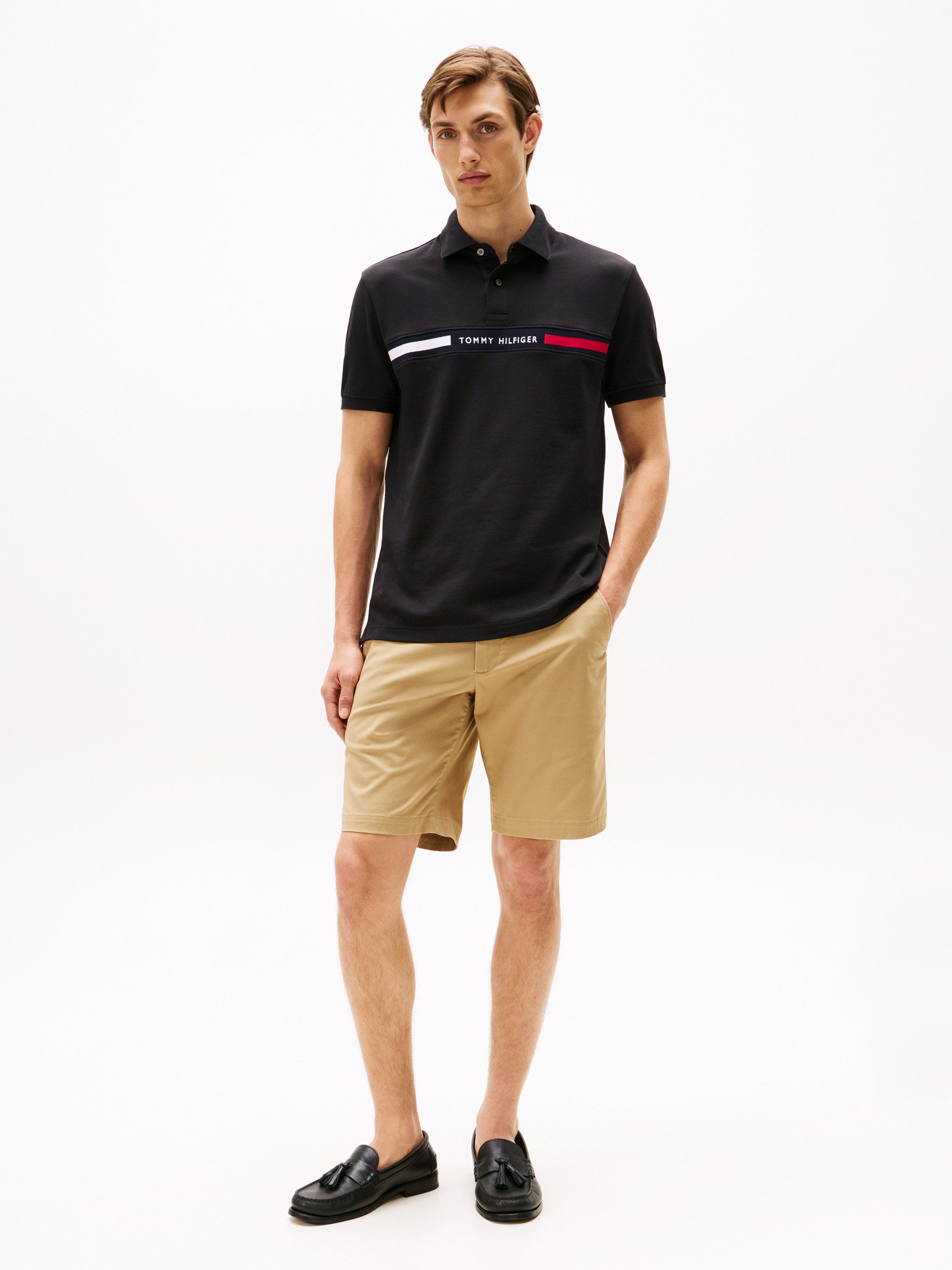 Tommy Hilfiger Poloshirt HILFIGER CHEST INSERT REG POLO