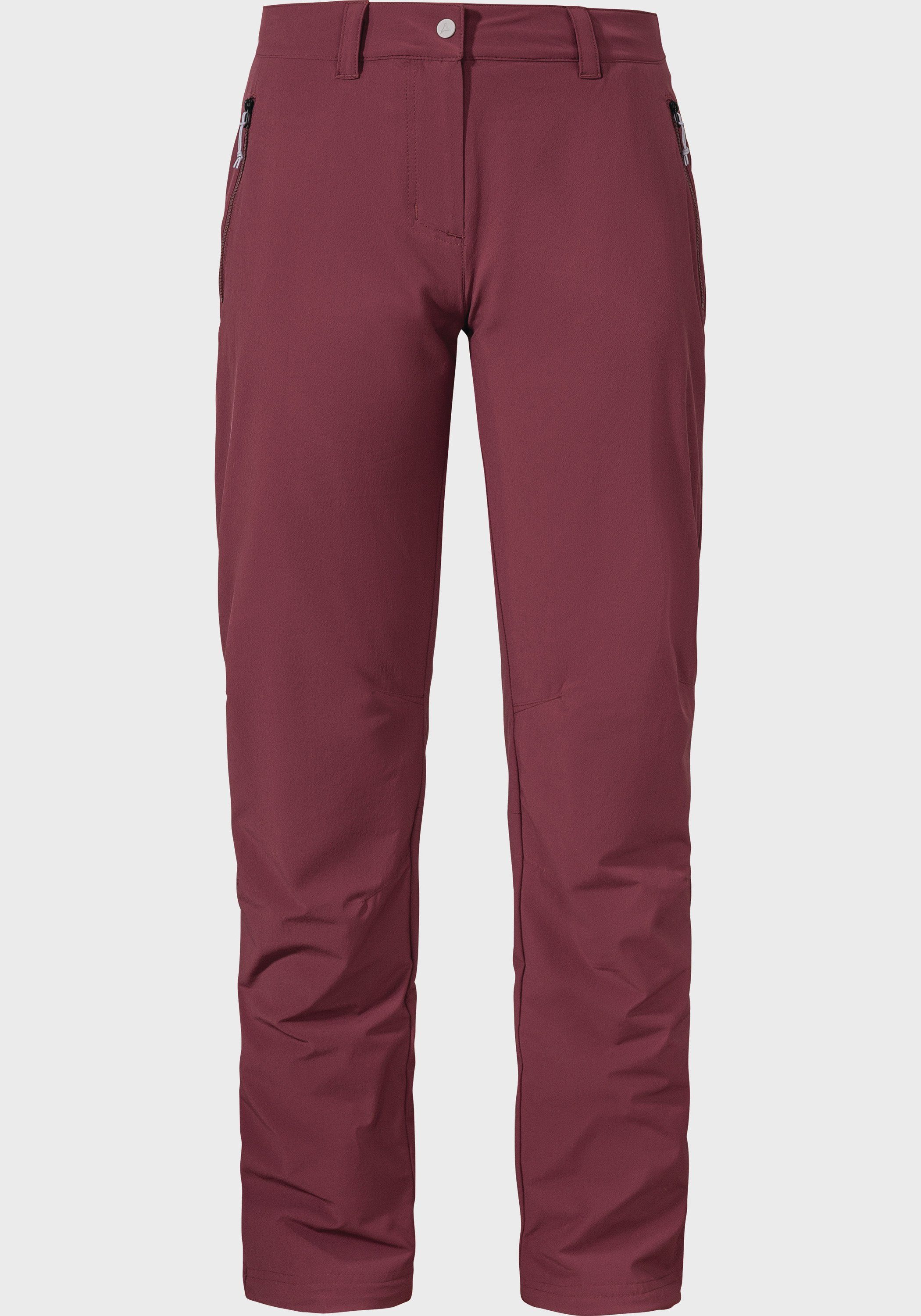 Schöffel Outdoorbroek Pants Engadin1 Warm L dames broeken maat 48 rood