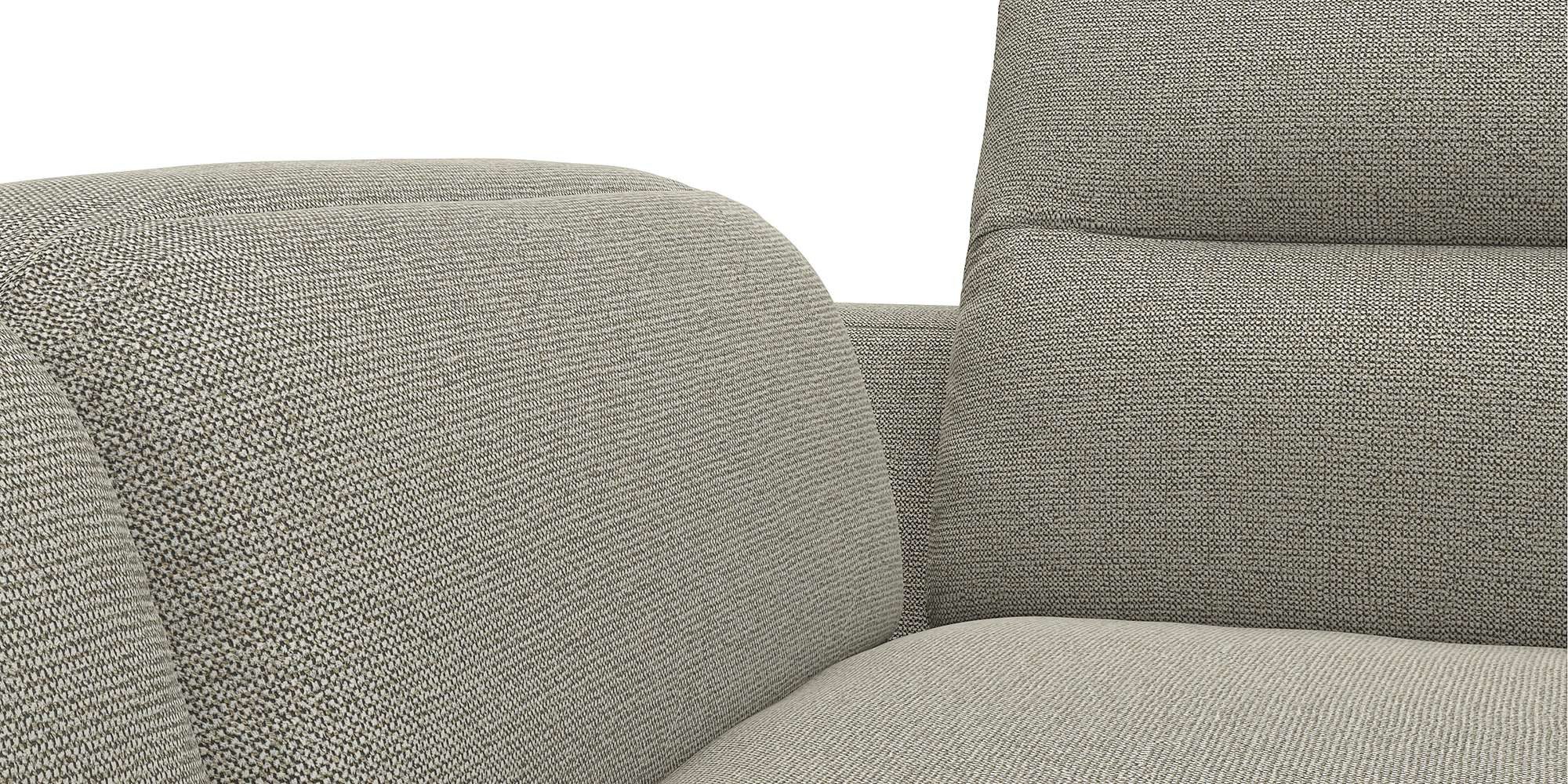 FLEXLUX Hoekbank Salino, functie-sofa met ottomane, relaxsofa, hoekbank Bank met arm- en hoofdeinde verstellingen, koudschuim & staalgolven