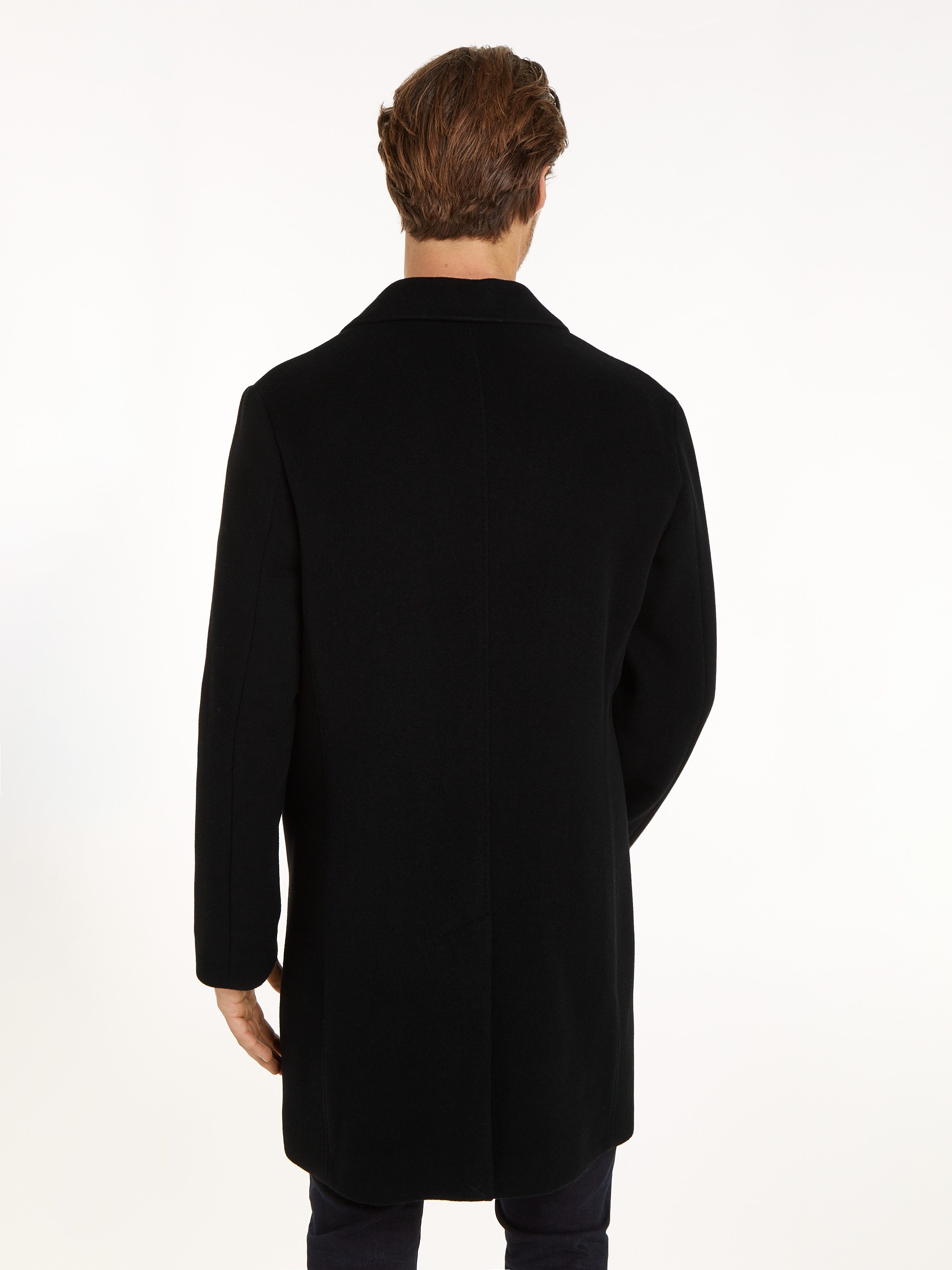Tommy Hilfiger Lange jas DC WOOL MIX COAT
