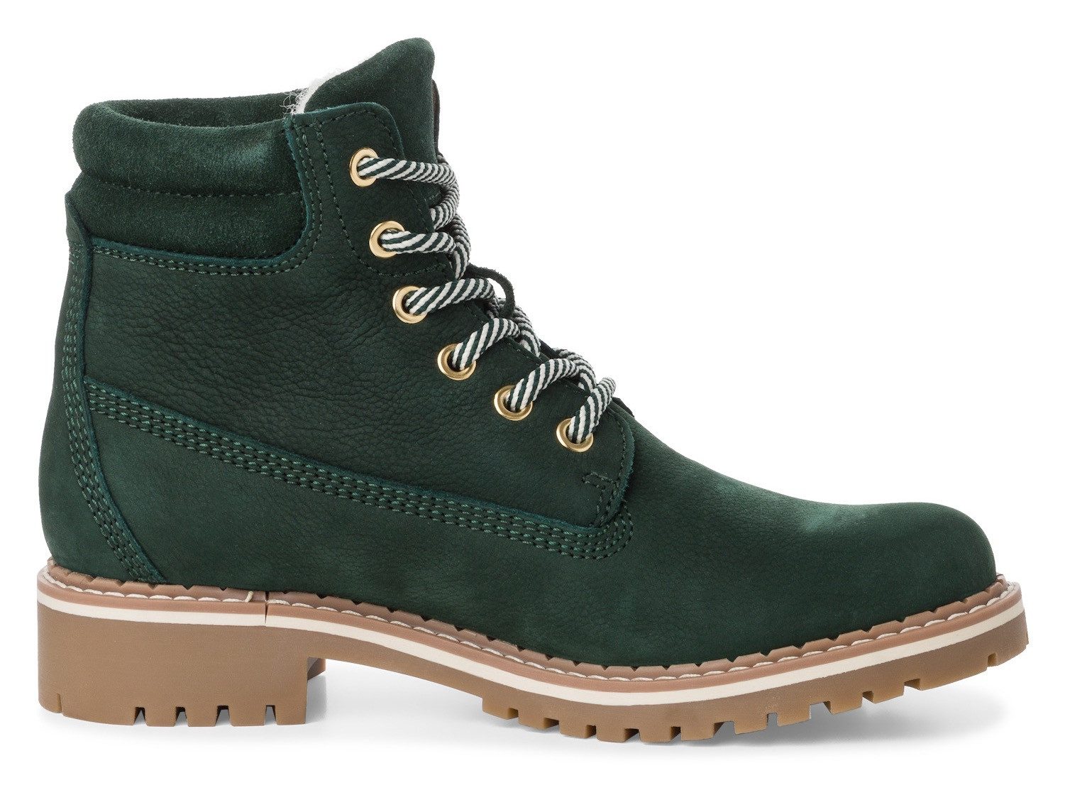 Tamaris Winterlaarzen blokhak, veterschoenen, outdoorschoen met duo-tex-uitrusting
