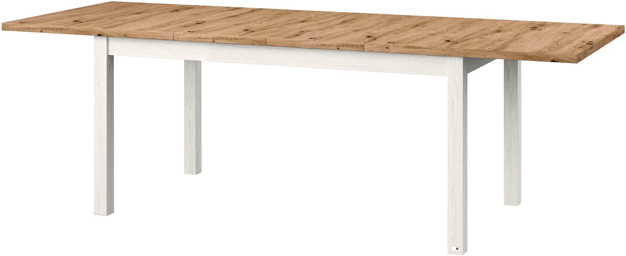set one by Musterring Eettafel York Type 68, met uitschuifbare tafelblad, 3 kleuren, afmetingen 160-240 x 90 cm