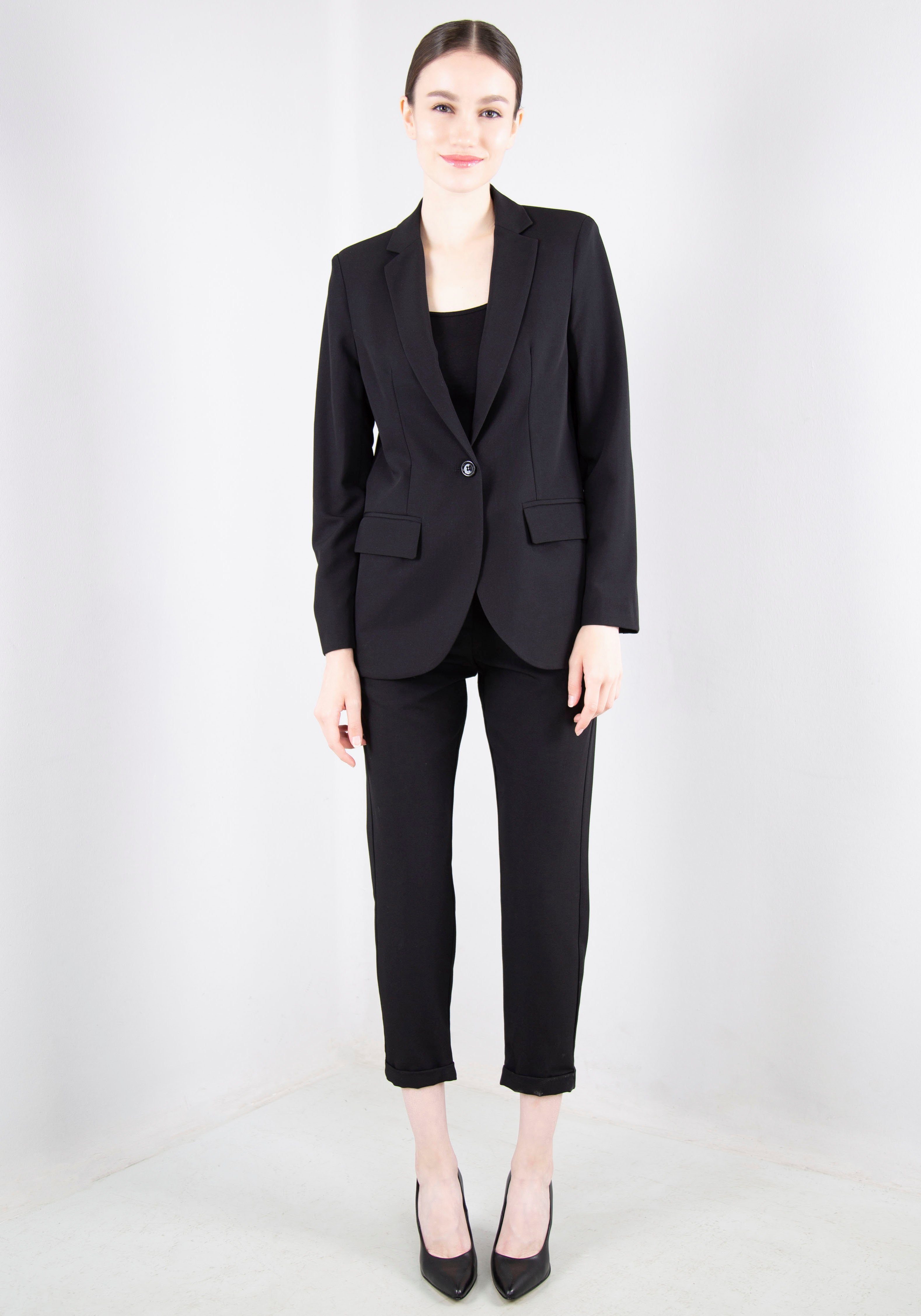 IMPERIAL Pantalon IMP-PTA9CD met omslagzoom
