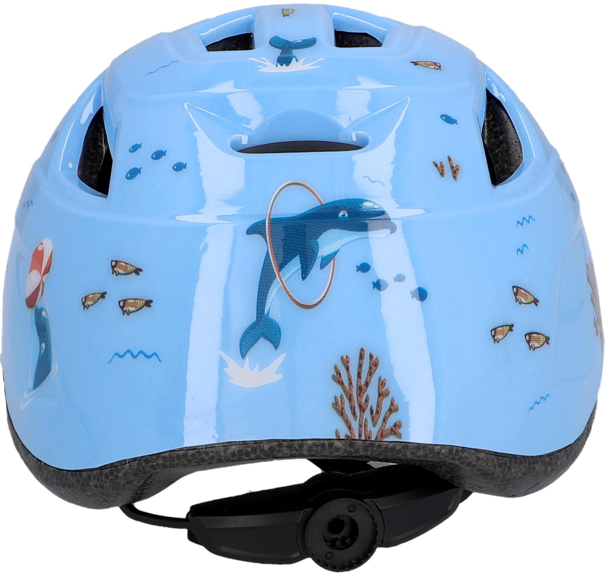 Fischer Kinderfietshelm Plus dolfijn XS/S
