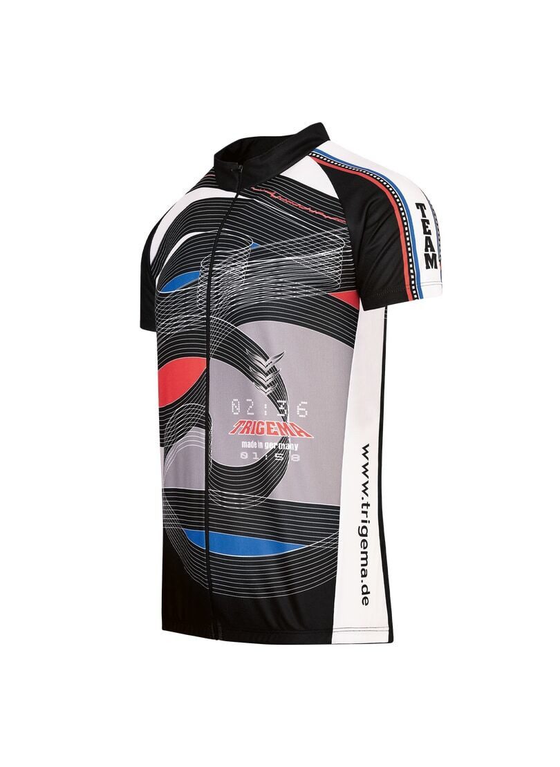 Trigema T-shirt TRIGEMA fietsjack van ademend materiaal (1-delig)