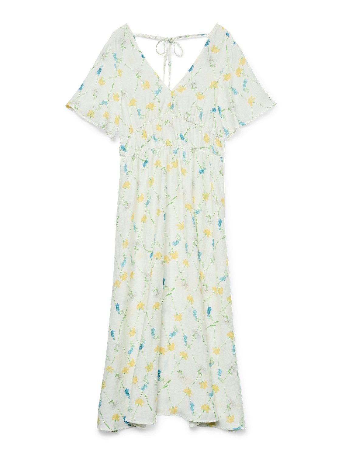 Vero Moda Zomerjurk VMFLORA OLGA SS 7/8 DRESS WVN GA