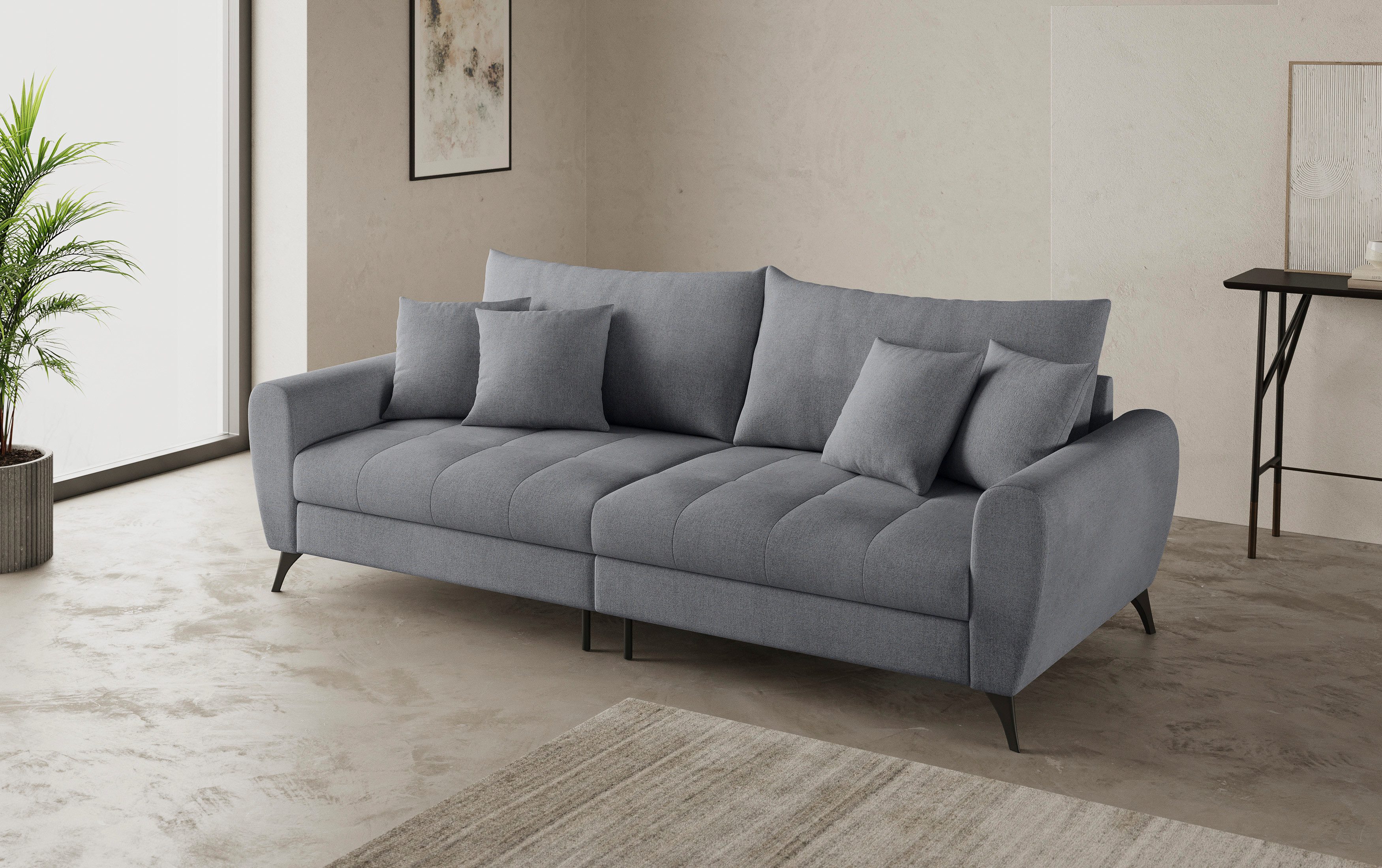 Mr. Couch Megabank Blackburn II Optioneel met koudschuimvering tot 140 kg belastbaar