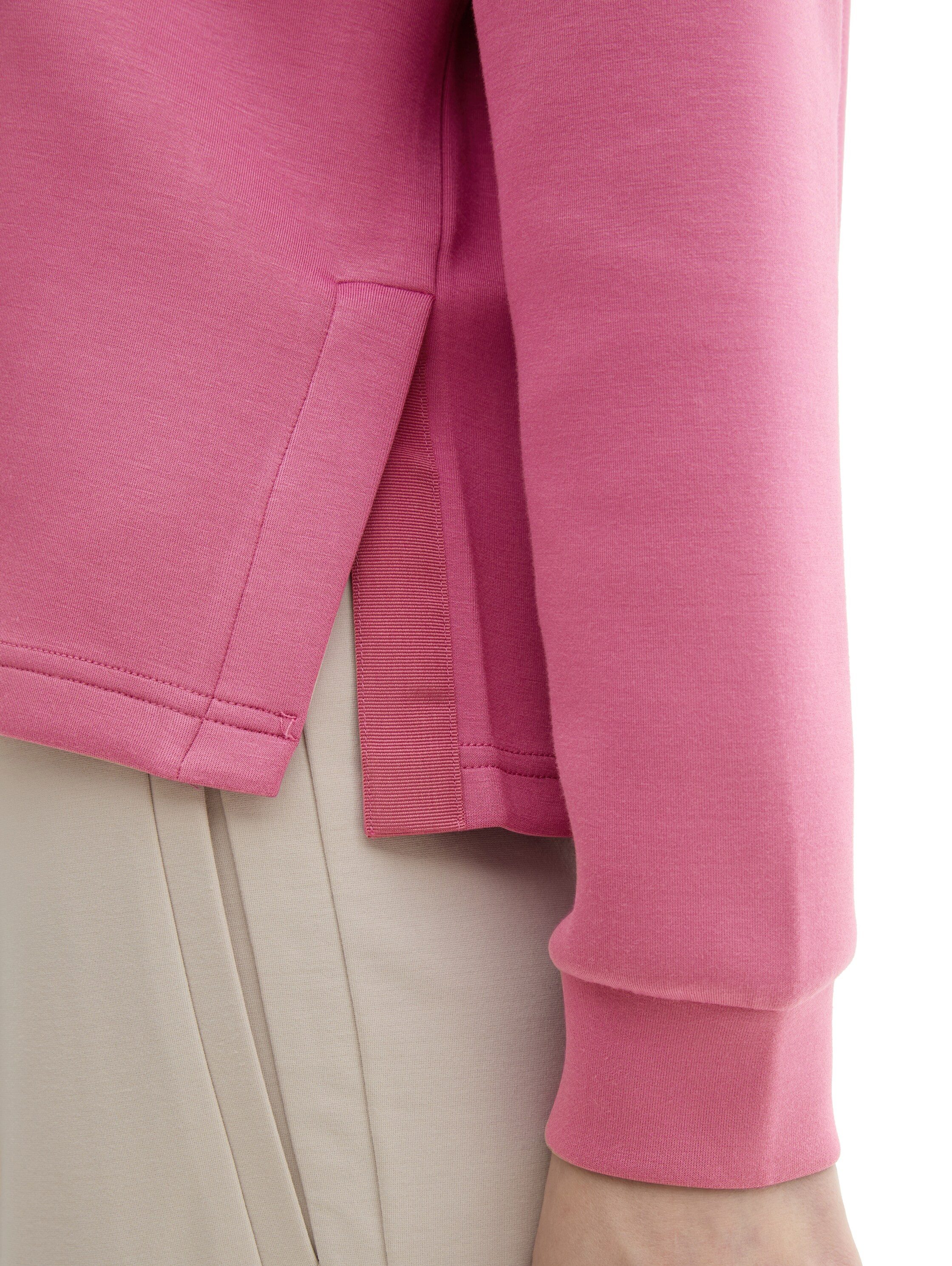 Tom Tailor Sweatshirt Scuba met v-hals