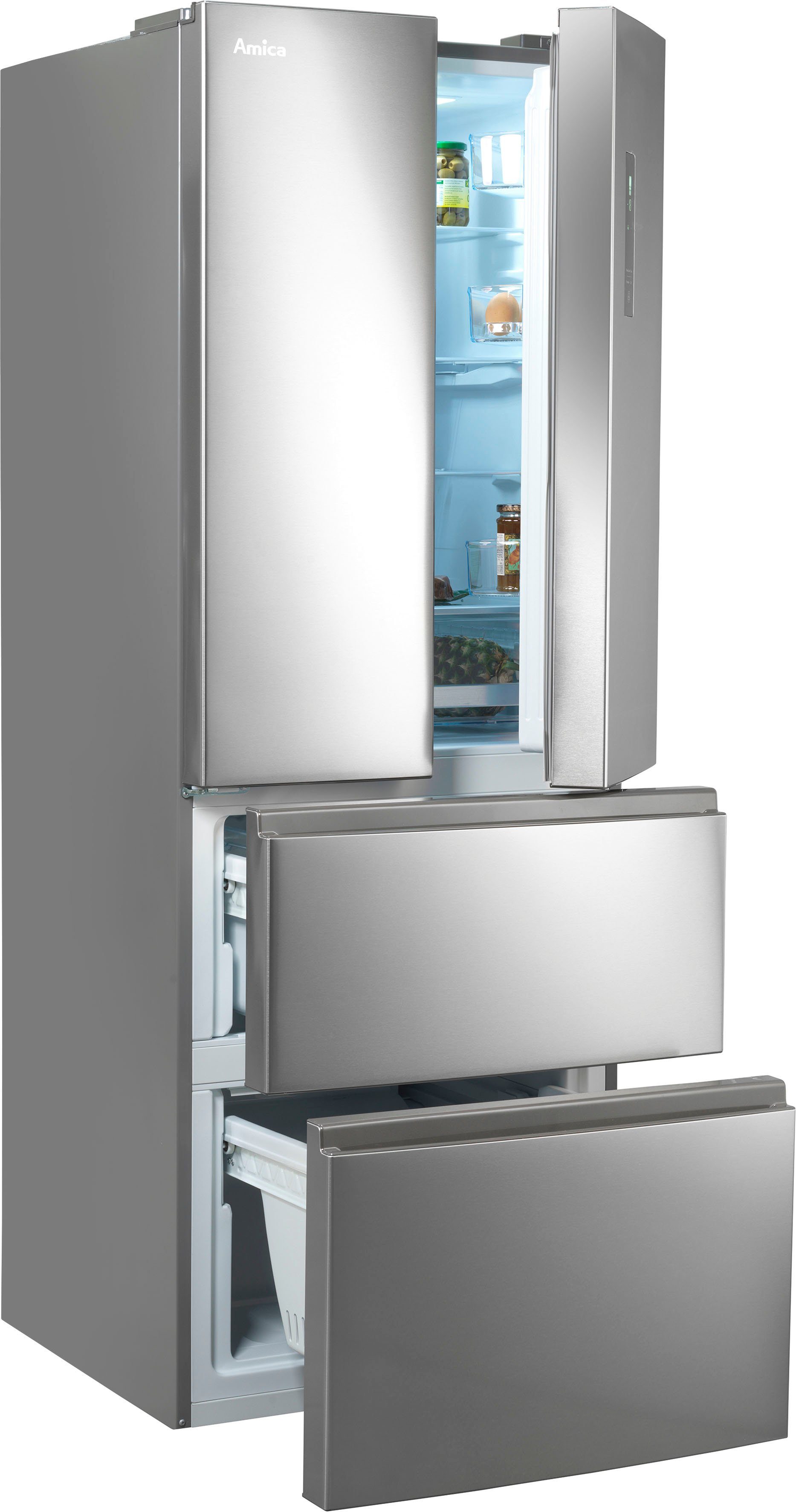 Amica French door KGCN 388 180 SW