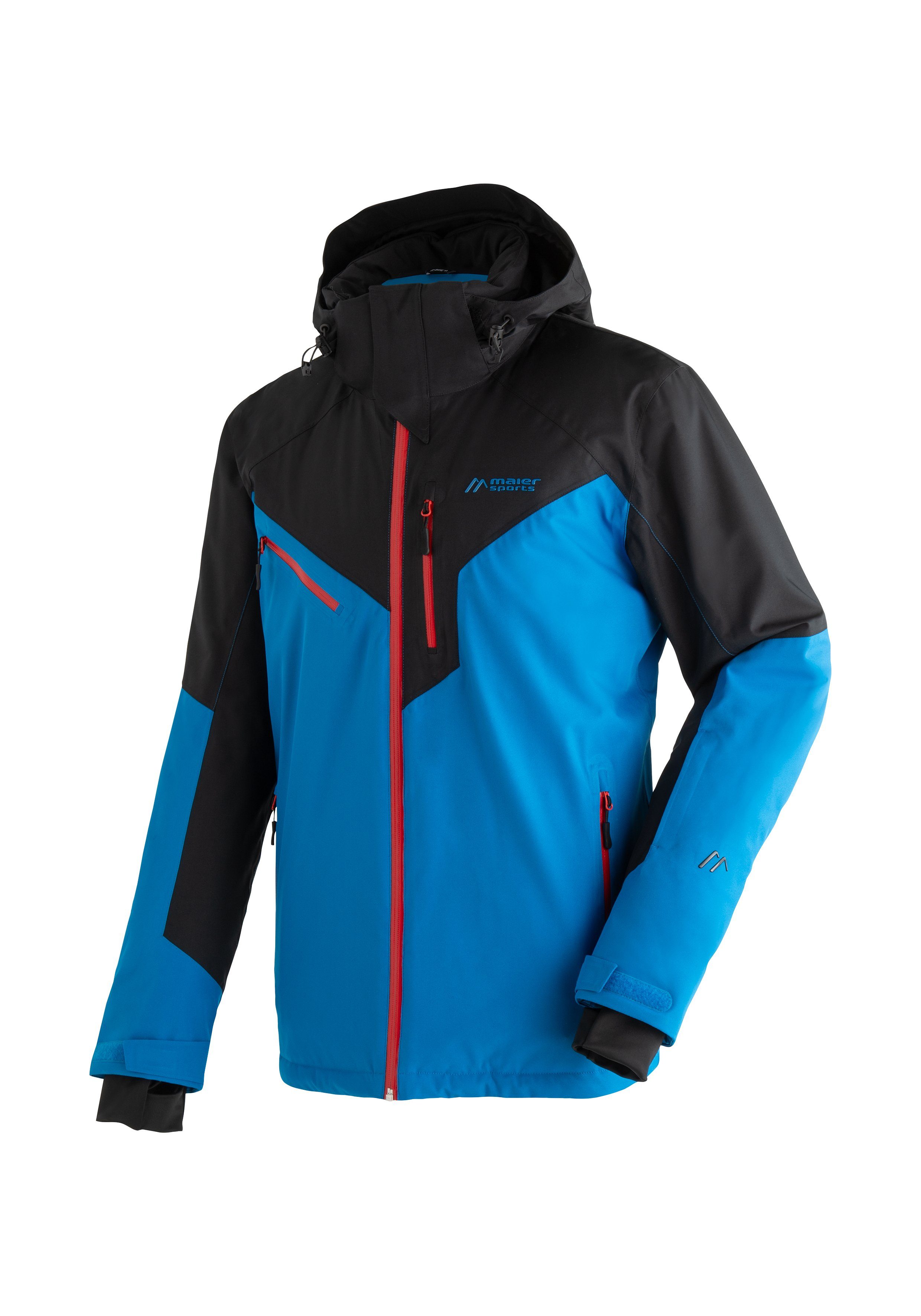 Maier Sports Ski-jack Pajares Heren winterjas, wind- en waterdicht, 4 ritszakken, regular fit