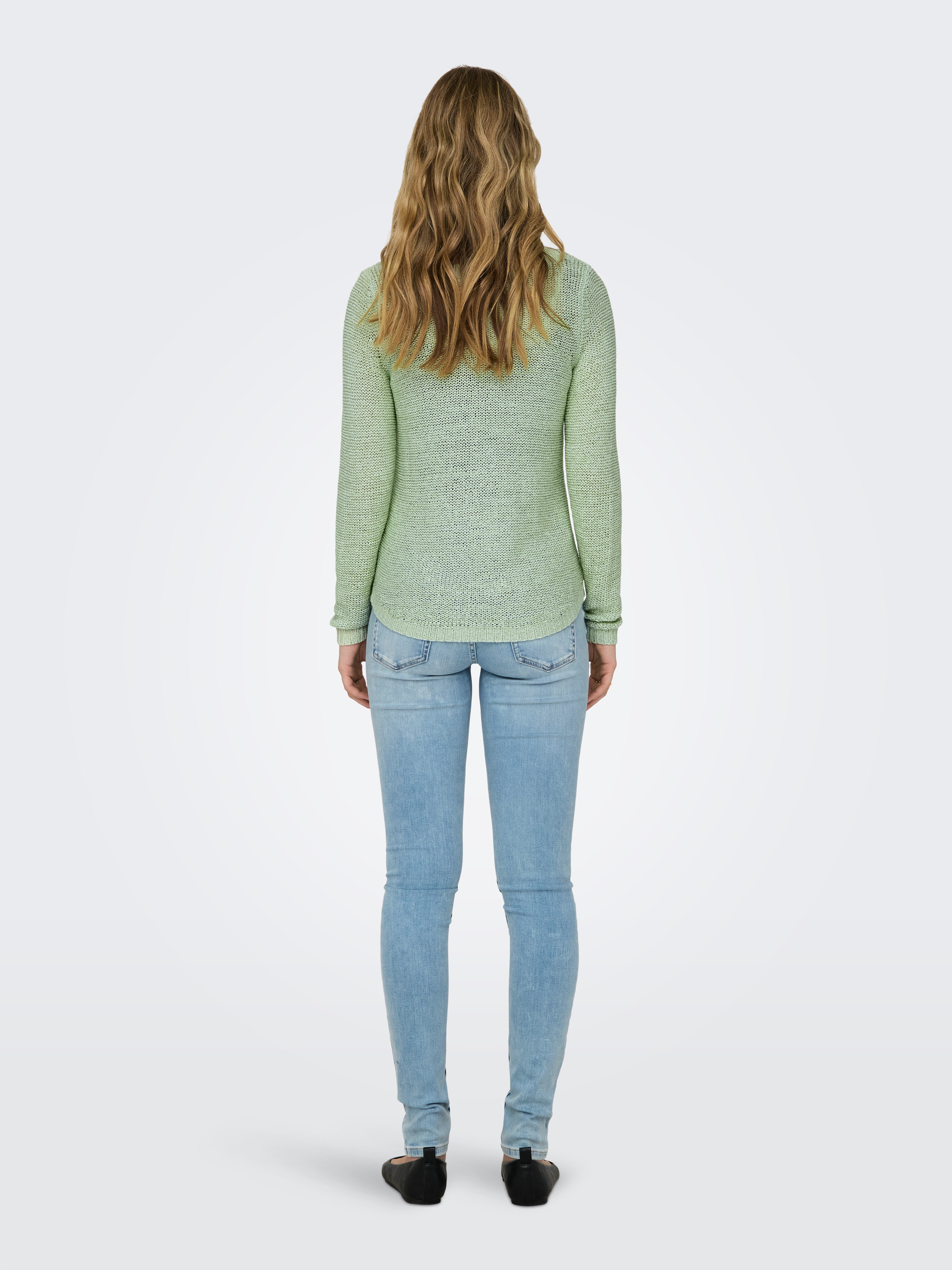 Only Gebreide trui ONLGEENA XO L S PULLOVER KNT NOOS