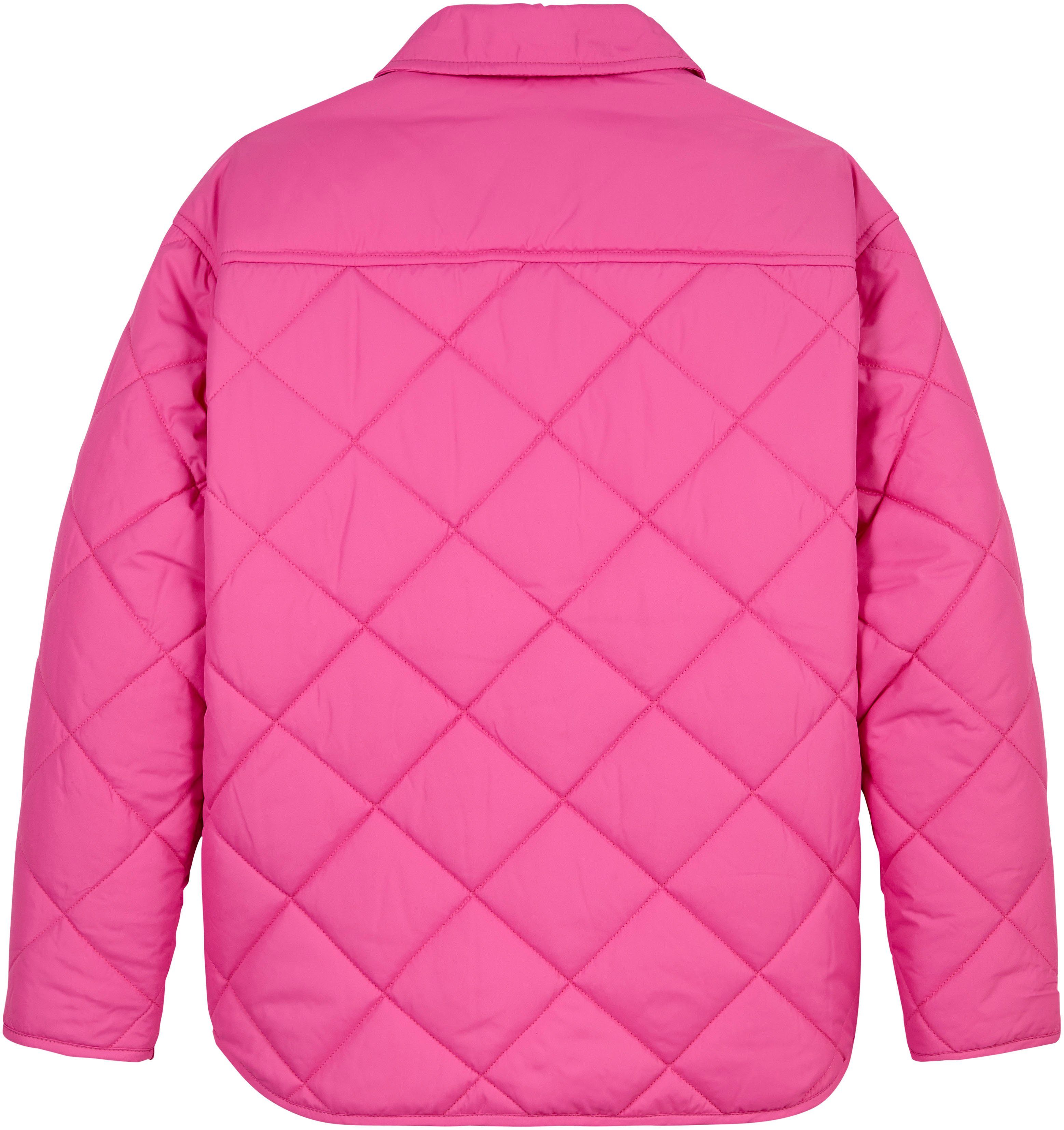 Calvin Klein Winterjack QUILTED WIDE OVERSHIRT voor kinderen tot 16 jaar