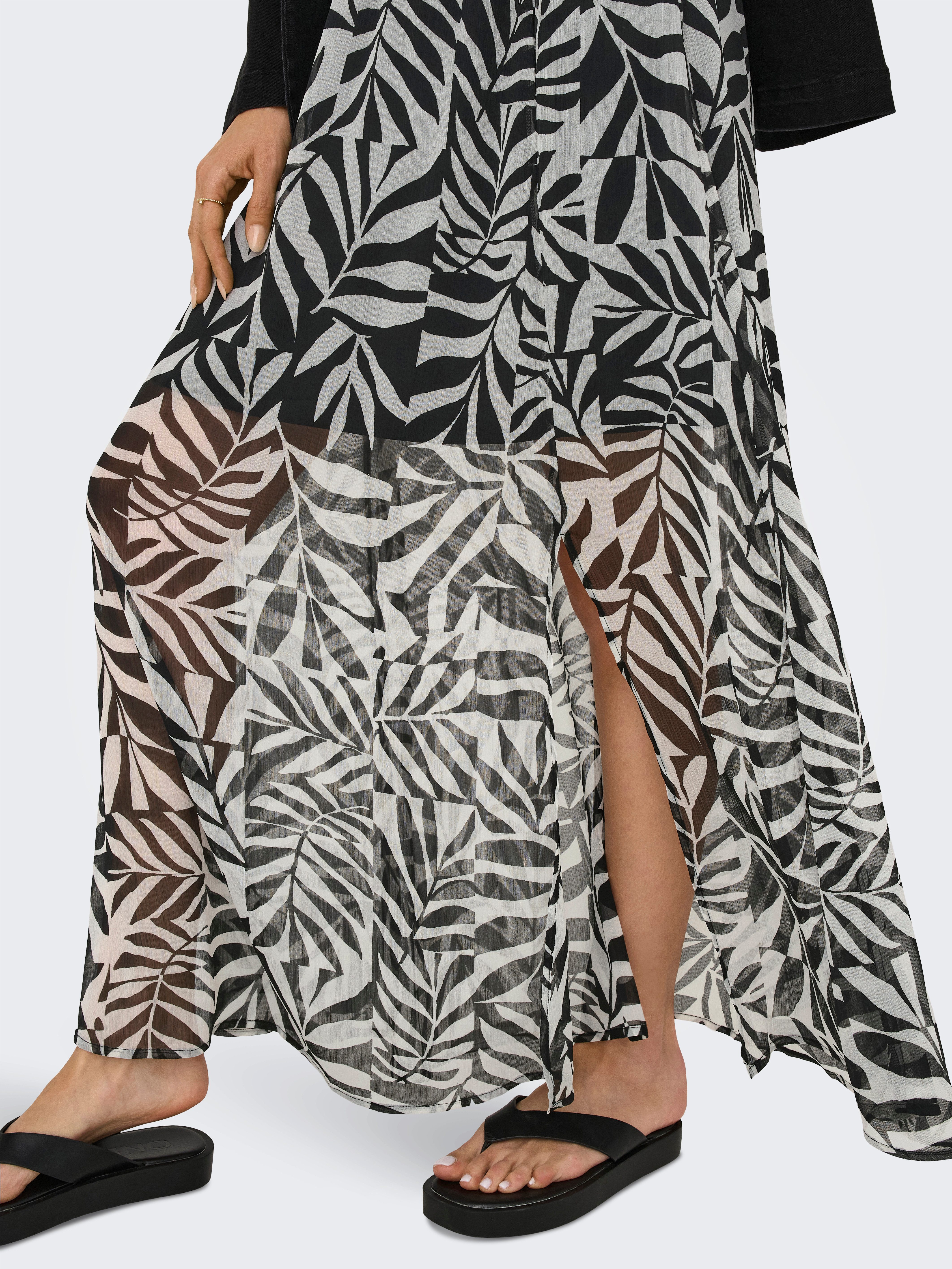 Only Plooirok ONLASTA LIFE SLIT ANKEL SKIRT PTM