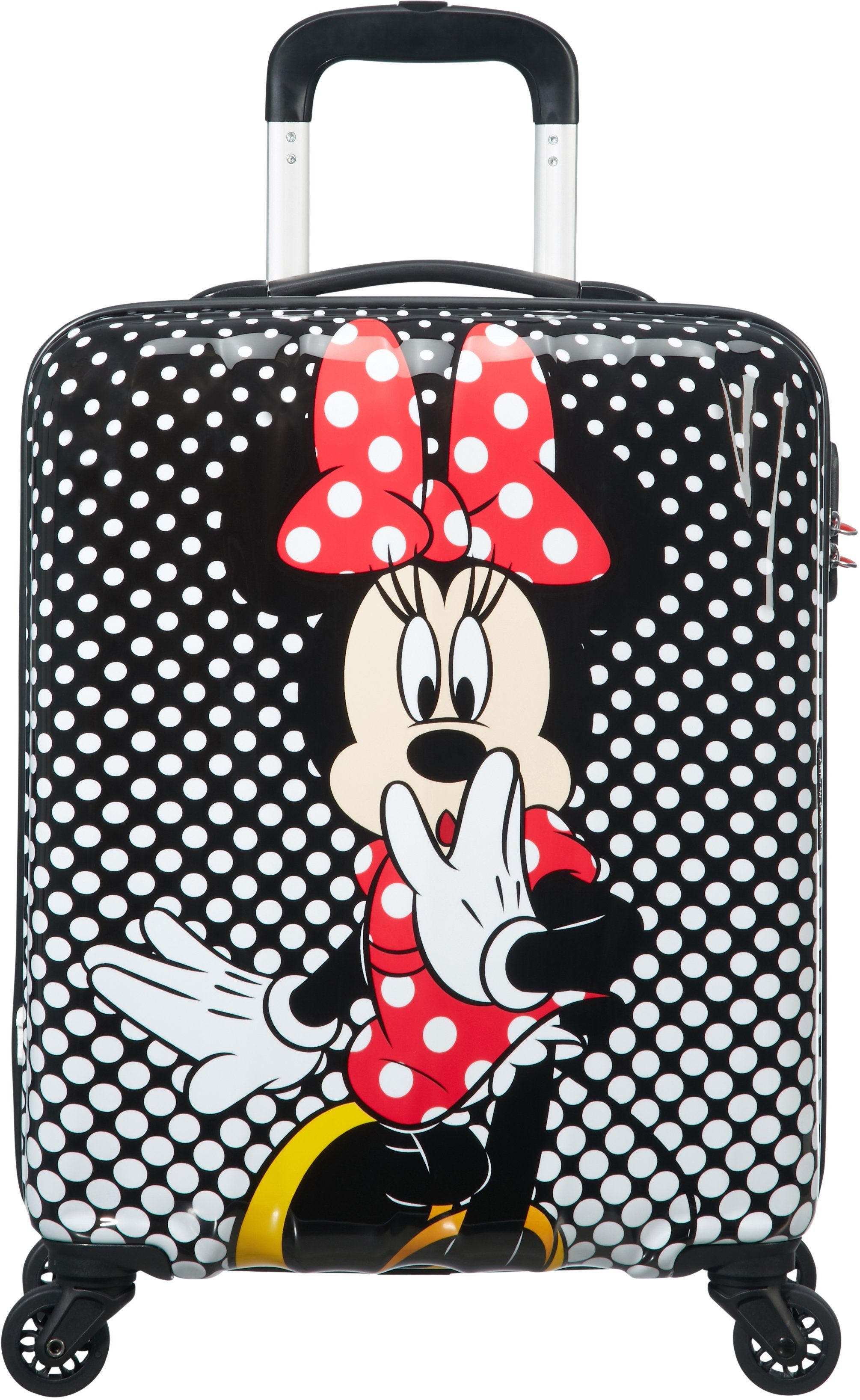 American Tourister® Hardshell-trolley Disney Legends, Minnie Mouse Polka Dot, 55 cm