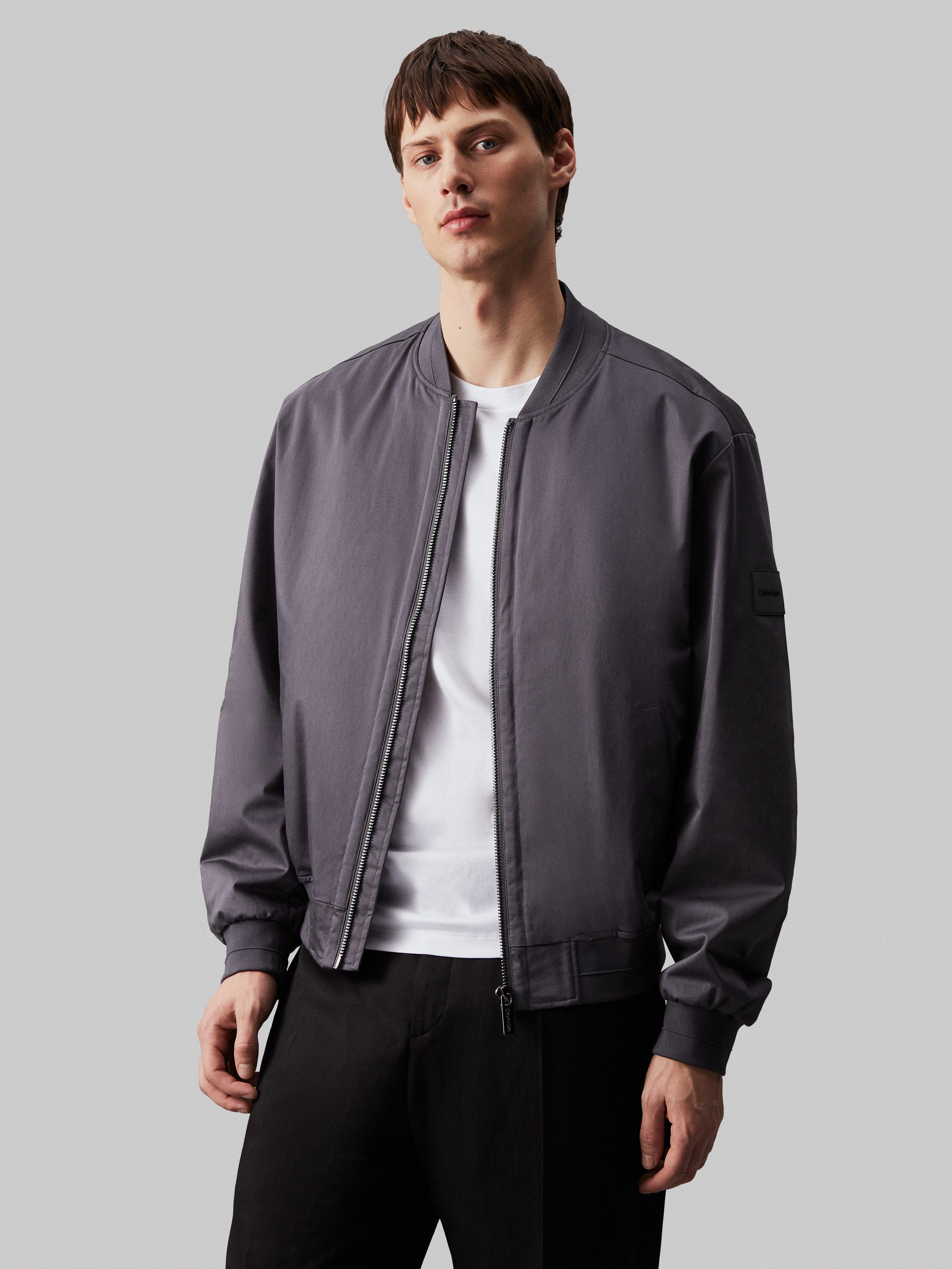Calvin Klein Jack in collegestijl SATEEN STRETCH HERO BOMBER
