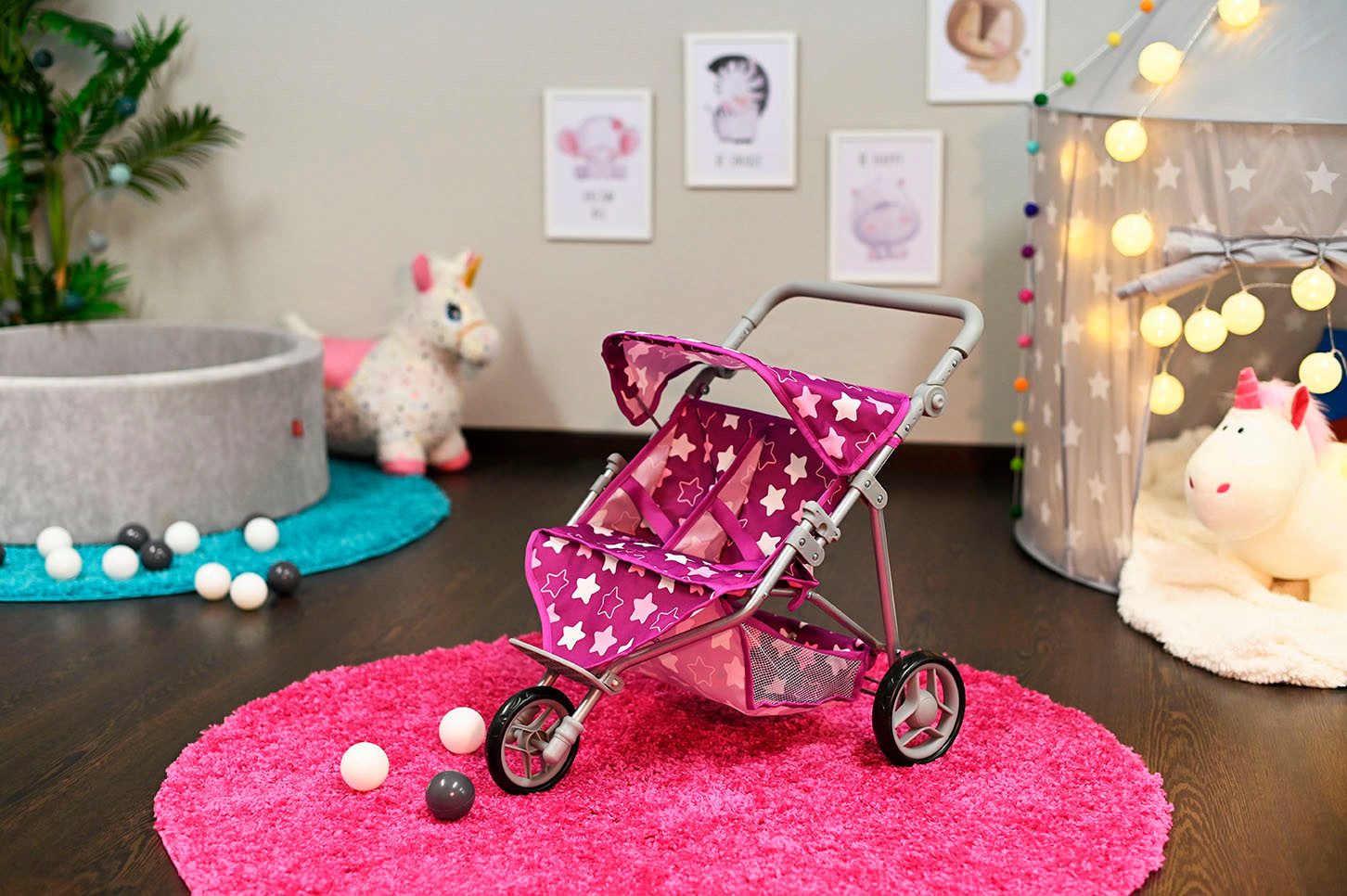 Knorrtoys® Poppen-duobuggy Duo