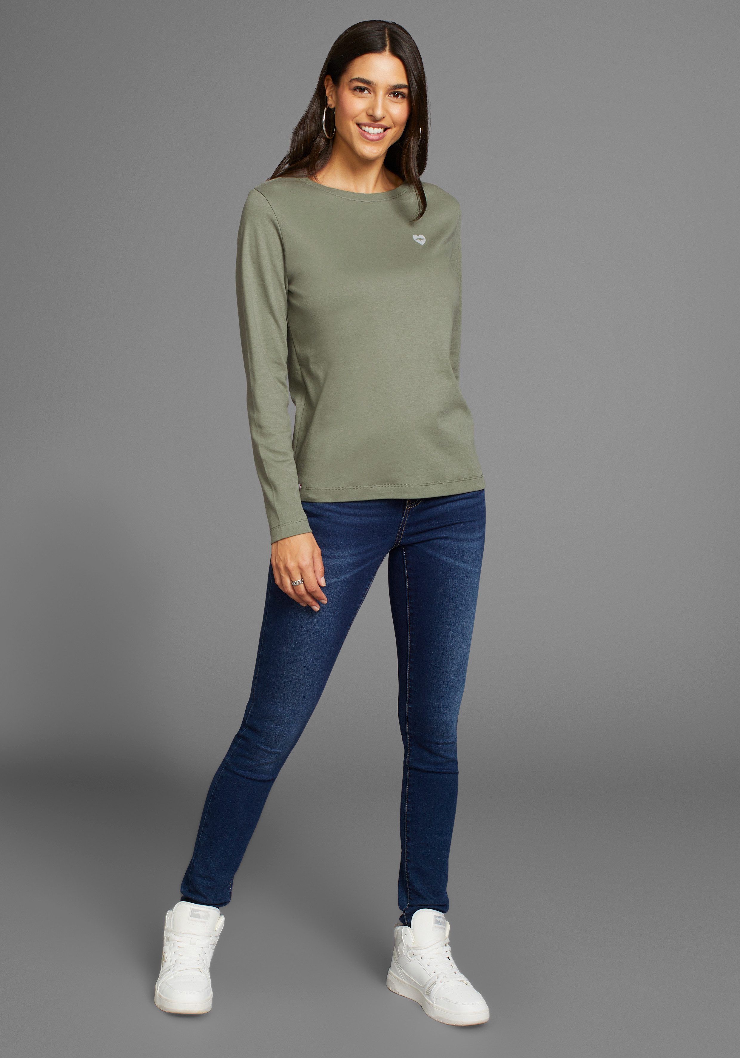 KangaROOS Sweatshirt met print op de achterkant
