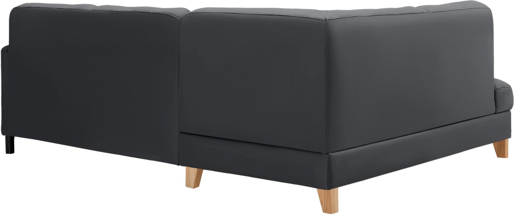 exxpo - sofa fashion Hoekbank Elio, compact en comfortabel, handig, tijdloos design, L-vorm