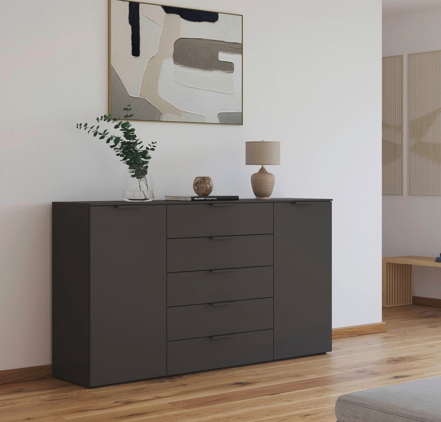 rauch Ladekast Flipp ladekast, waskast, kast bestseller OTTO's Choice 2 deurs met 5 laden en soft-close functie in 2 breedtes