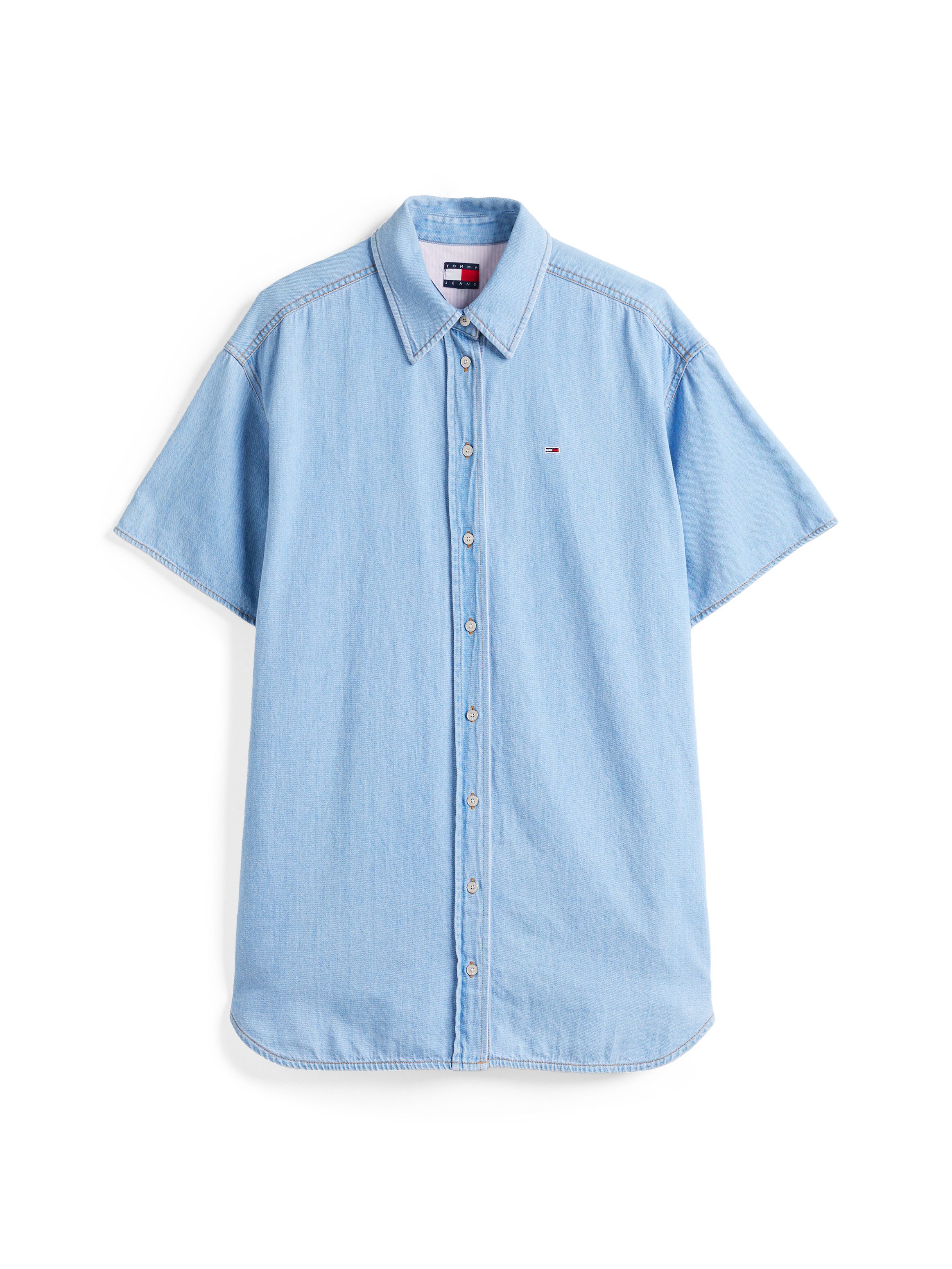 Tommy Jeans Curve Jurk met overhemdkraag SS SHIRT DRESS EXT