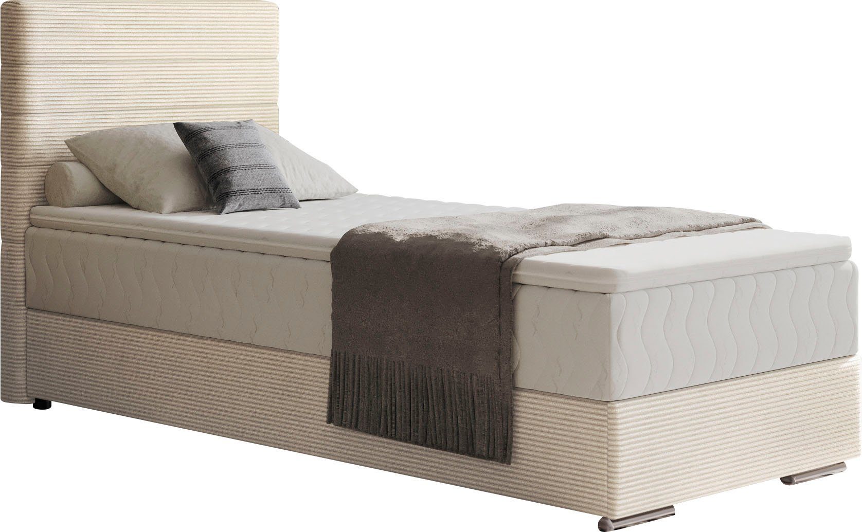 Mr. Couch Boxspring Stratus 2 incl. matrassen en bedlades