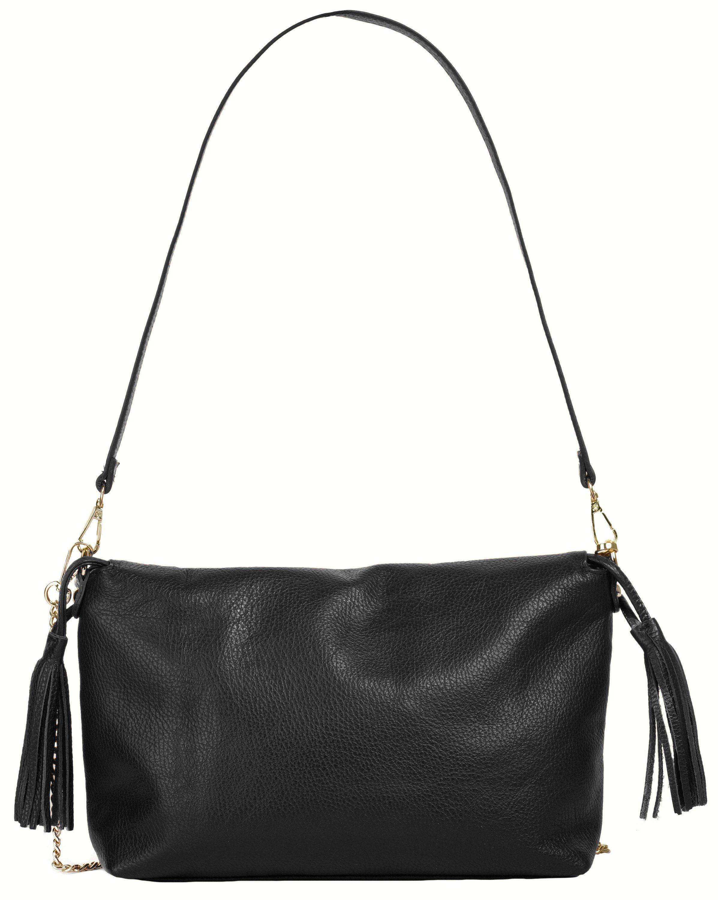 Samantha Look Schoudertas echt leer, made in italy